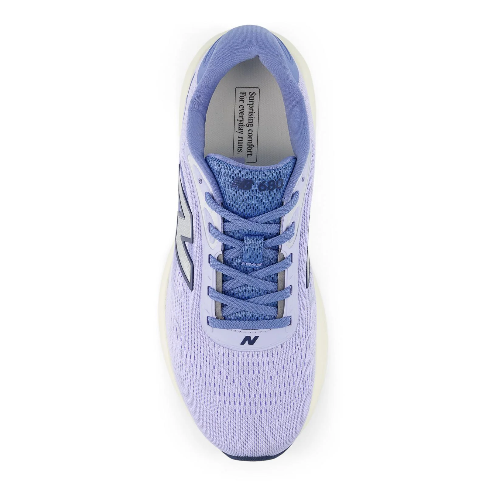 New Balance Fresh Foam 680 V9 Women's Running Shoes - Glint Blue/Fair Blue - Image 5