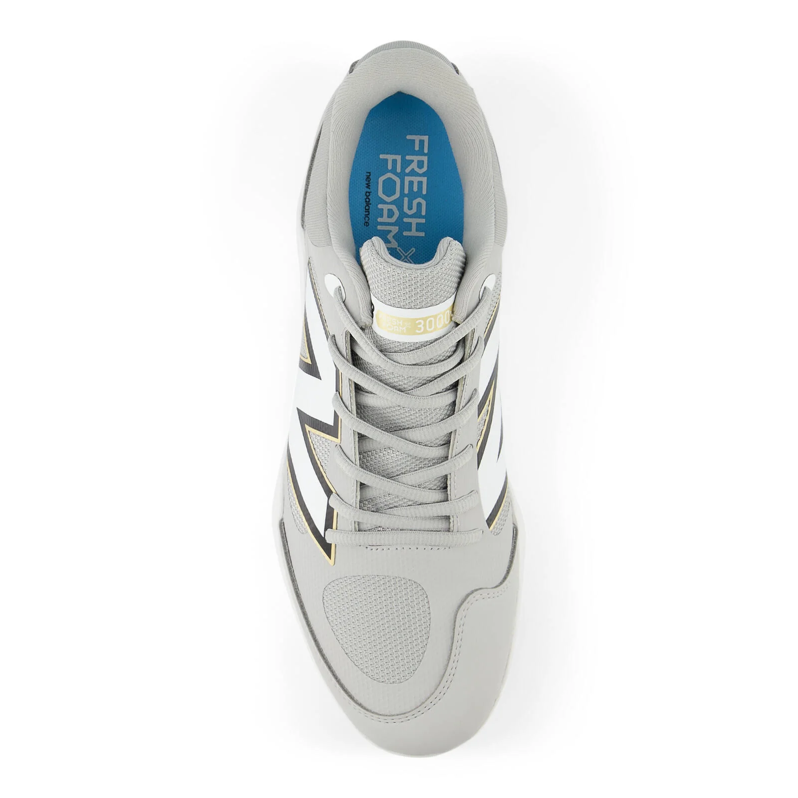 New Balance Fresh Foam X 3000v7 Men's Baseball Cleats - Raincloud - Image 3