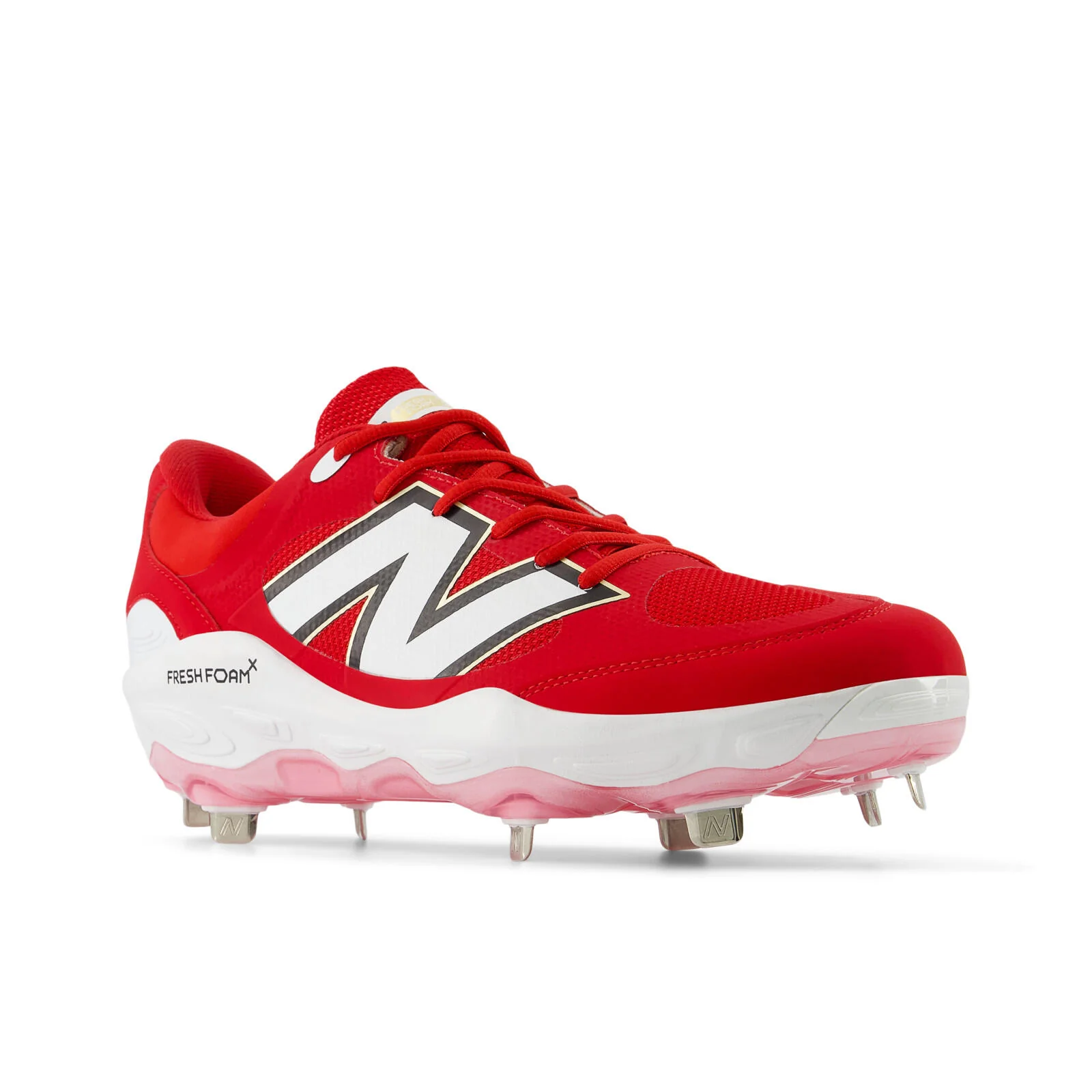 New Balance Fresh Foam X 3000v7 Men's Baseball Cleats - Team Red - Image 2