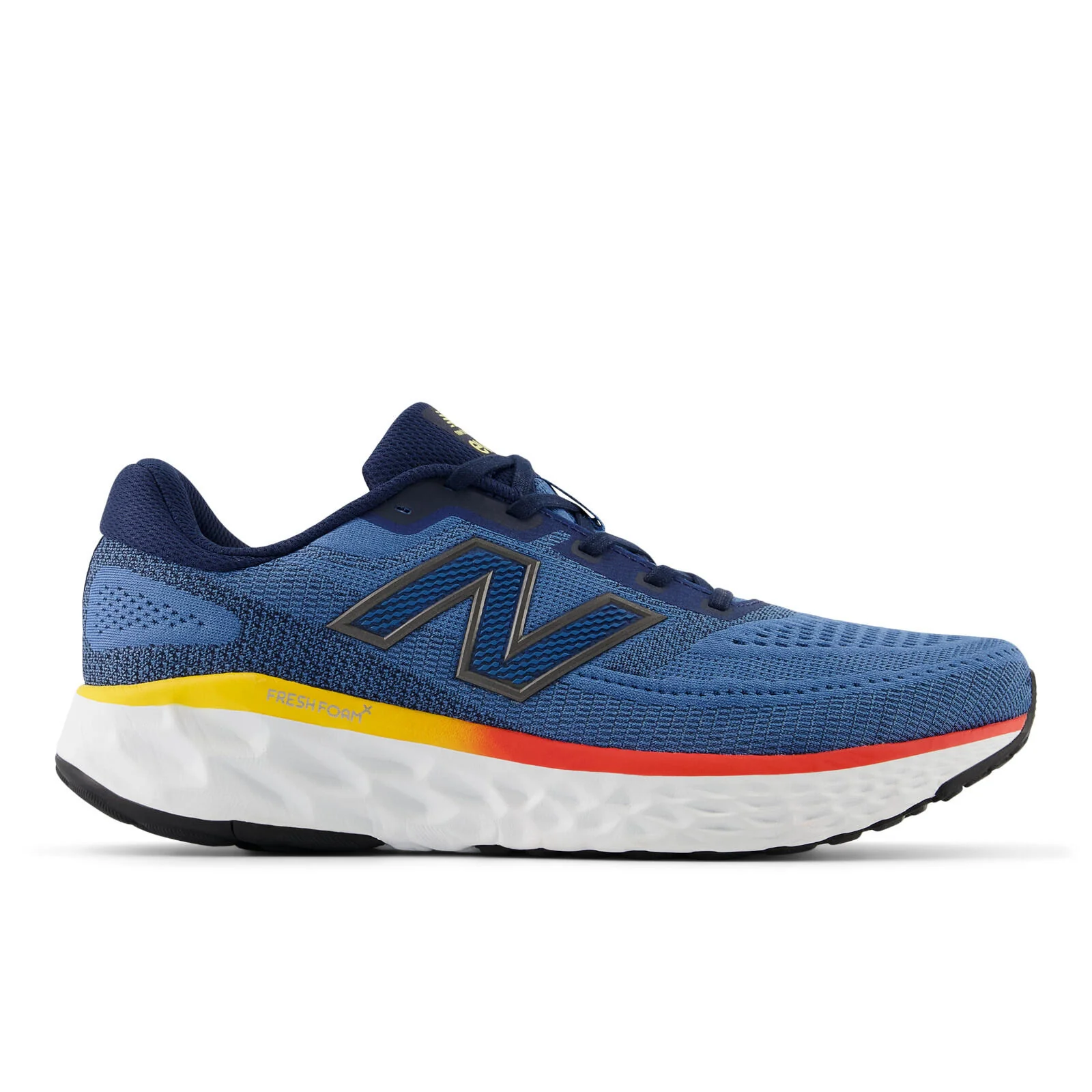 New Balance Fresh Foam X Evoz V4 Men's Running Shoes - Sea Stone/NB Navy
