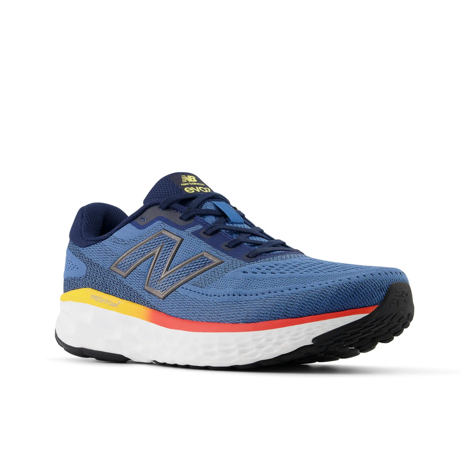 New Balance Fresh Foam X Evoz V4 Men's Running Shoes - Sea Stone/NB Navy - Image 2
