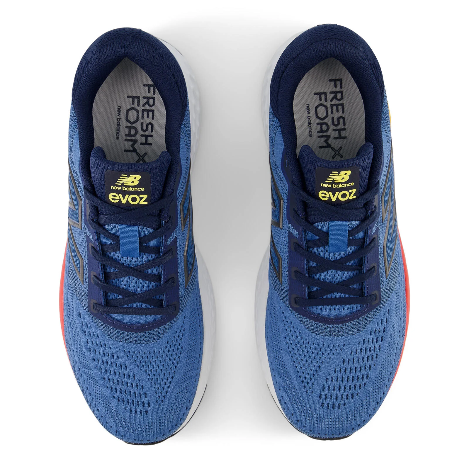 New Balance Fresh Foam X Evoz V4 Men's Running Shoes - Sea Stone/NB Navy - Image 4