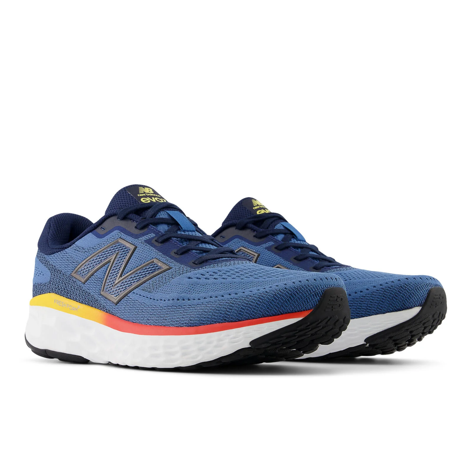 New Balance Fresh Foam X Evoz V4 Men's Running Shoes - Sea Stone/NB Navy - Image 5