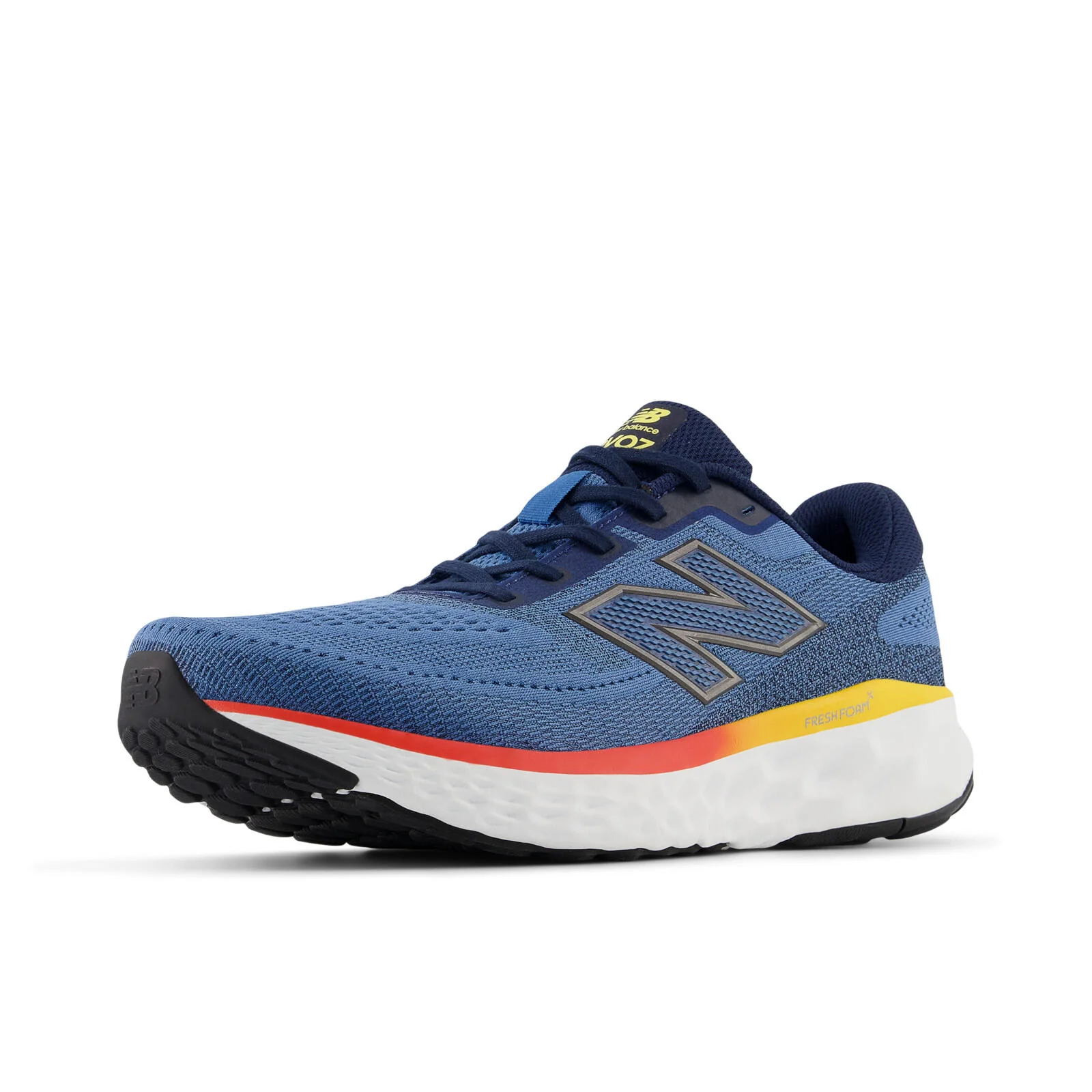 New Balance Fresh Foam X Evoz V4 Men's Running Shoes - Sea Stone/NB Navy - Image 6