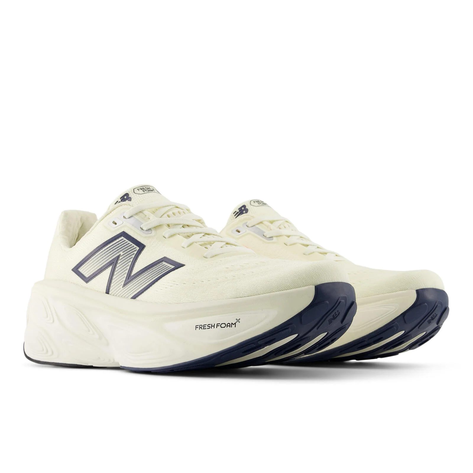 New Balance Fresh Foam X More V5 Men's Running Shoes - Angora - Image 3