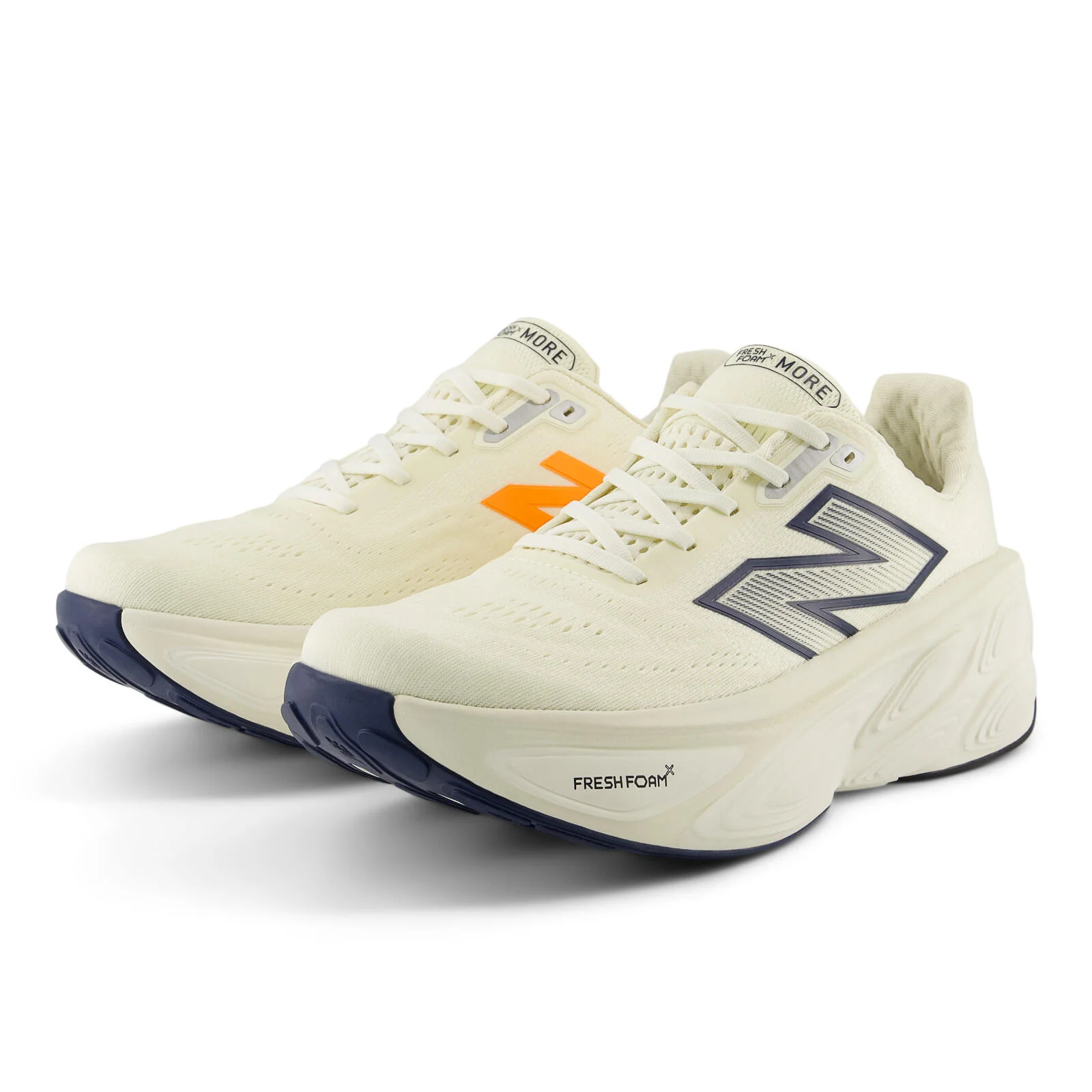 New Balance Fresh Foam X More V5 Men's Running Shoes - Angora - Image 5