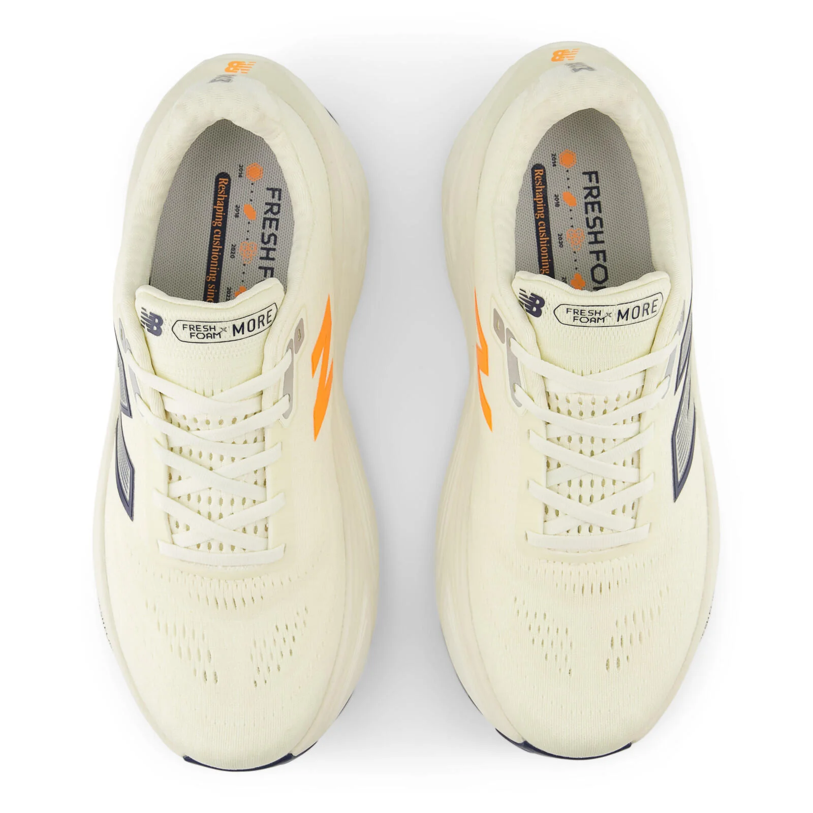 New Balance Fresh Foam X More V5 Men's Running Shoes - Angora - Image 9