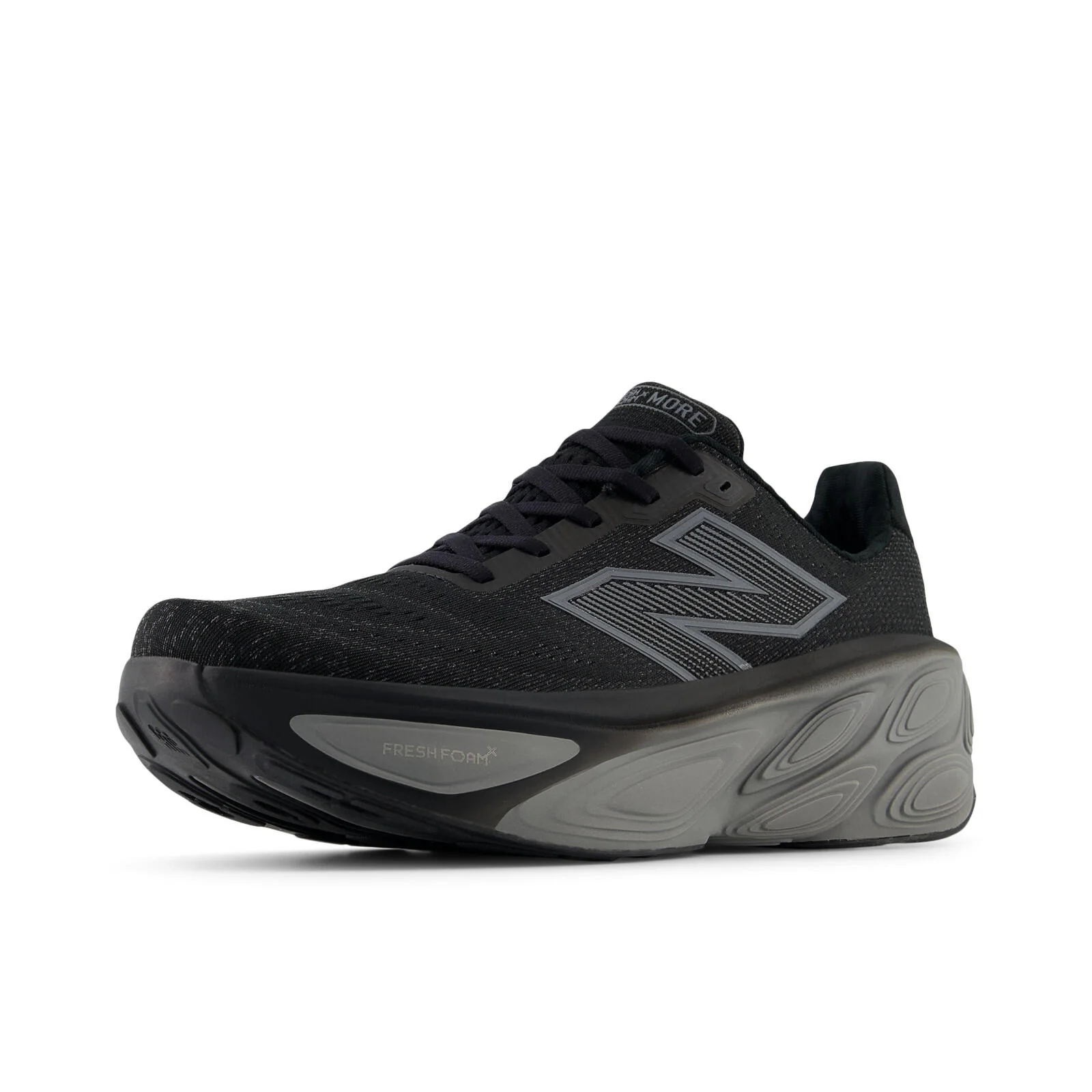 New Balance Fresh Foam X More V5 Men's Running Shoes - Black - Image 5