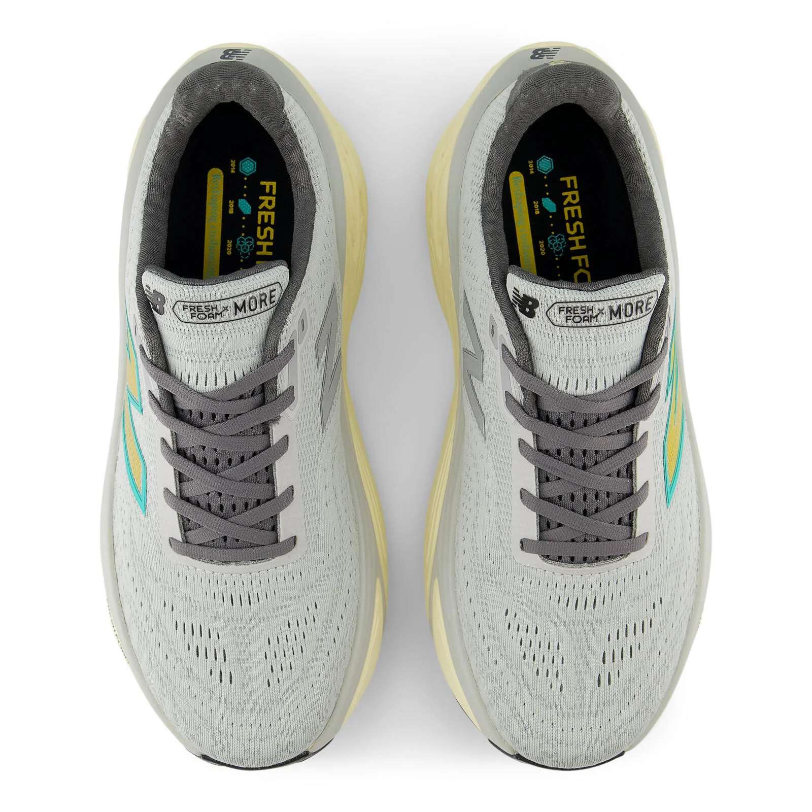 New Balance Fresh Foam X More V5 Men's Running Shoes - Brighton Grey - Image 7