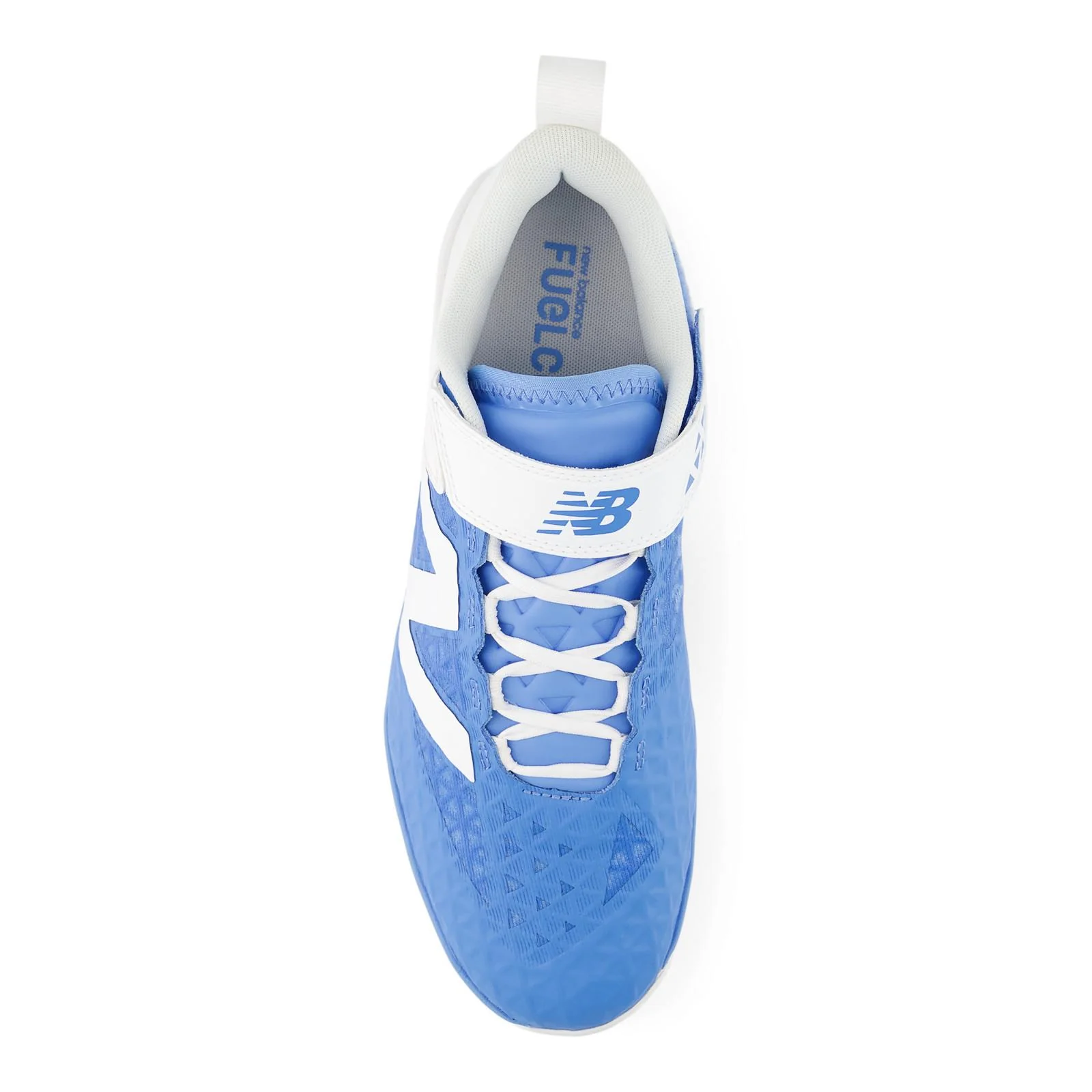 New Balance Fuelcell 4040 V8 Men's Molded Baseball Cleats - Team Carolina/White - Image 5