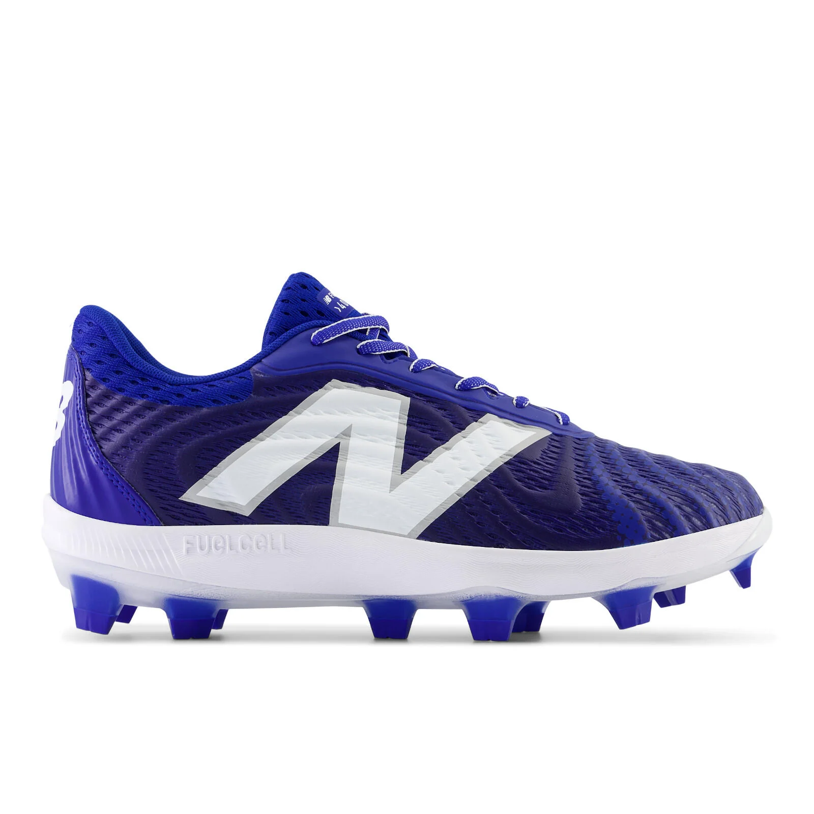 New Balance FuelCell 4040v7 Molded Men's Baseball Cleats - Optic White/Raincloud - Image 7