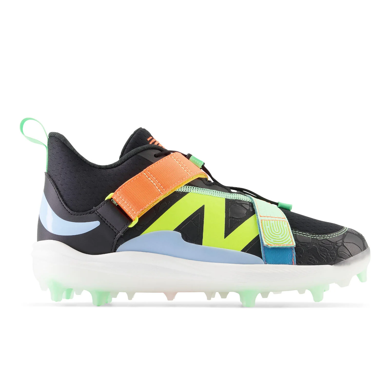 New Balance FuelCell Lindor 2 Comp Unisex Baseball Cleats - Wide - Black