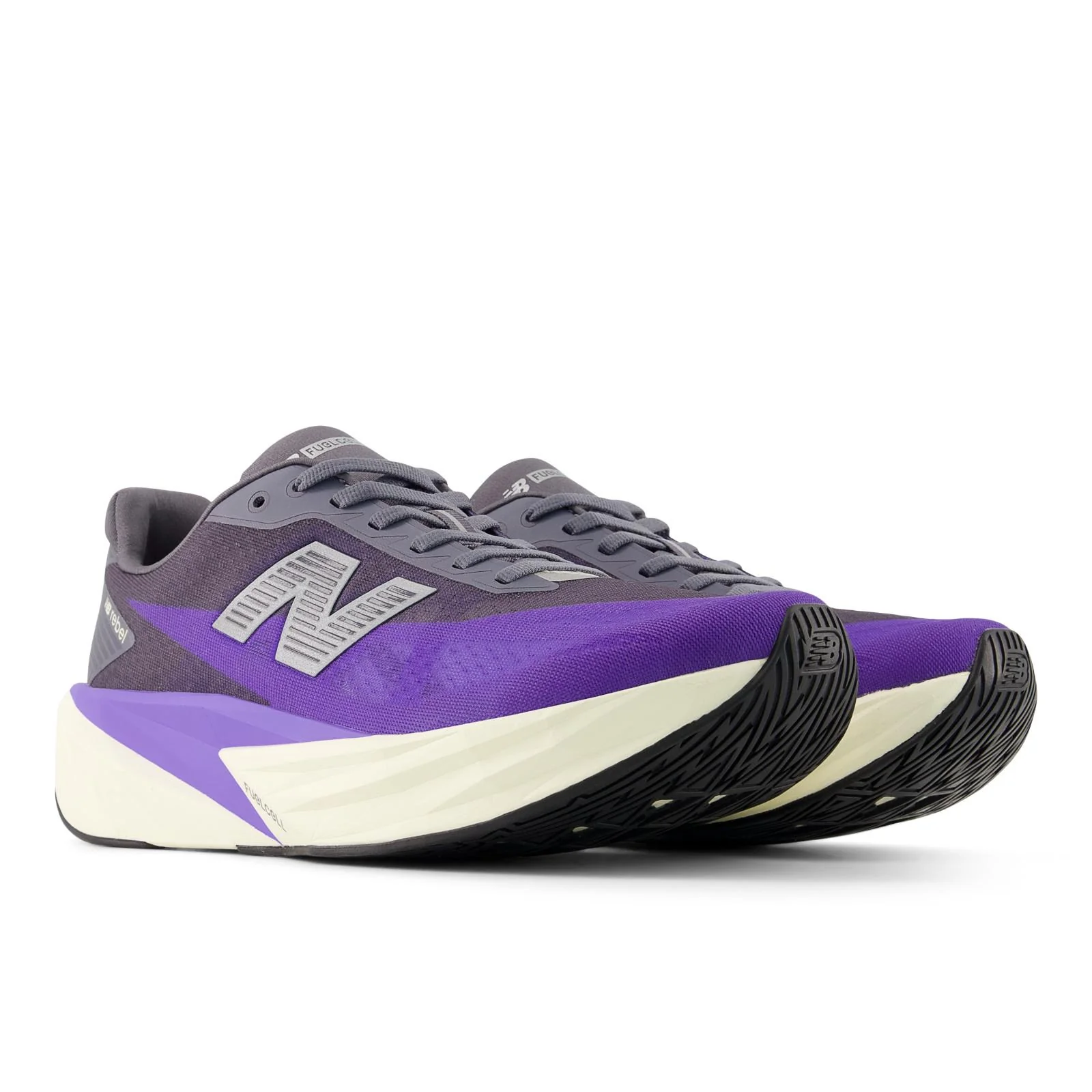 New Balance FuelCell Rebel v5 Men's Running Shoes - Electric Indigo/Truffle - Image 3