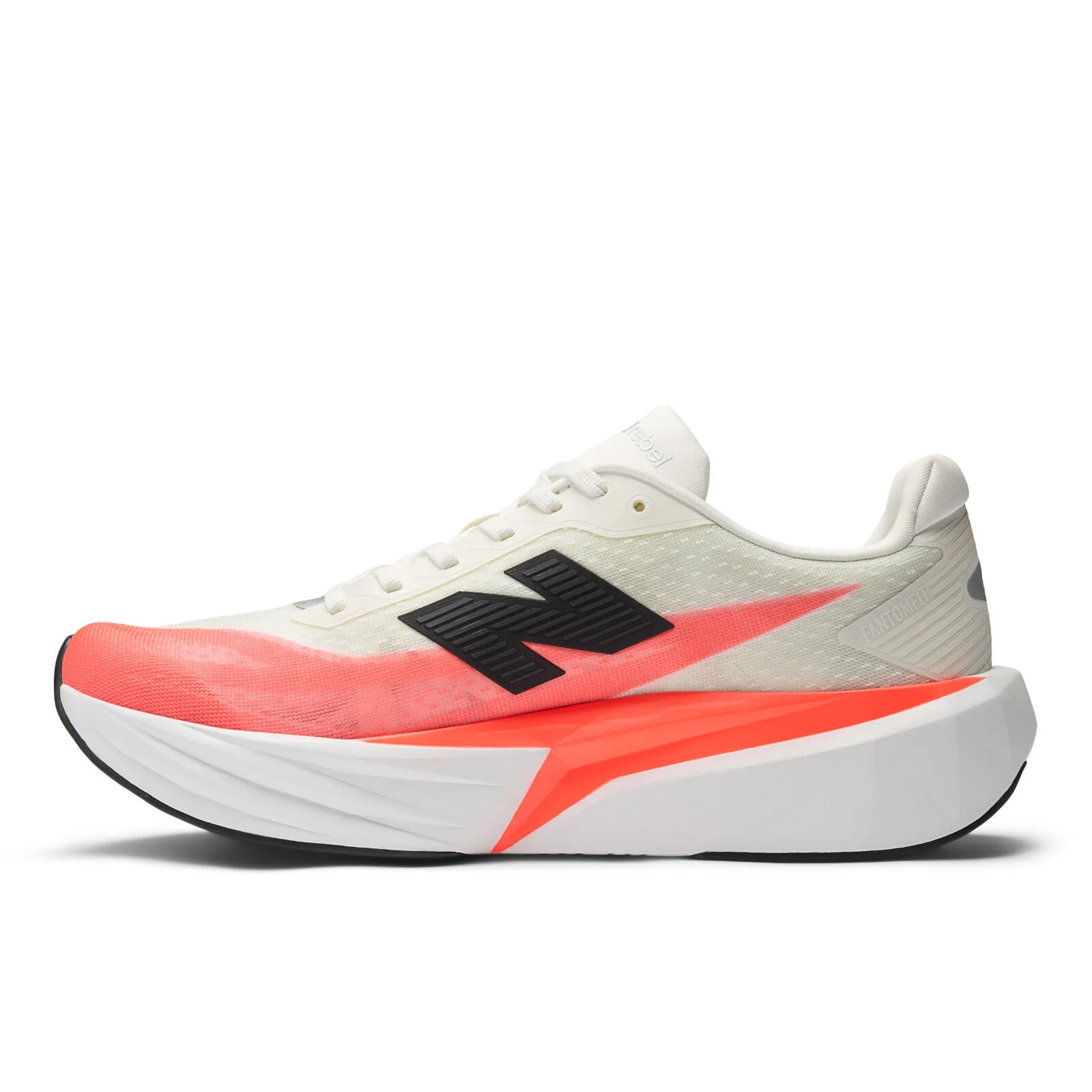New Balance FuelCell Rebel v5 Men's Running Shoes - Urgent Red/White - Image 3