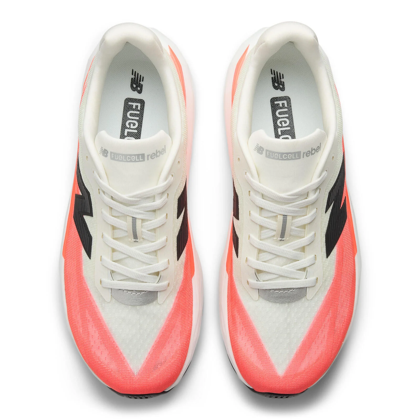 New Balance FuelCell Rebel v5 Men's Running Shoes - Urgent Red/White - Image 4