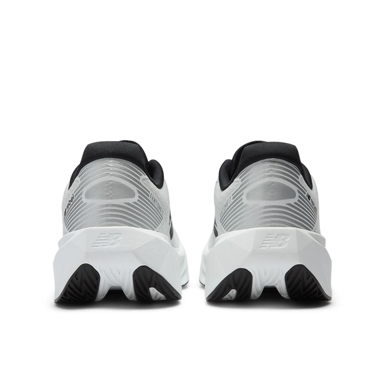 New Balance FuelCell Rebel v5 Men's Running Shoes - White/Black - Image 4