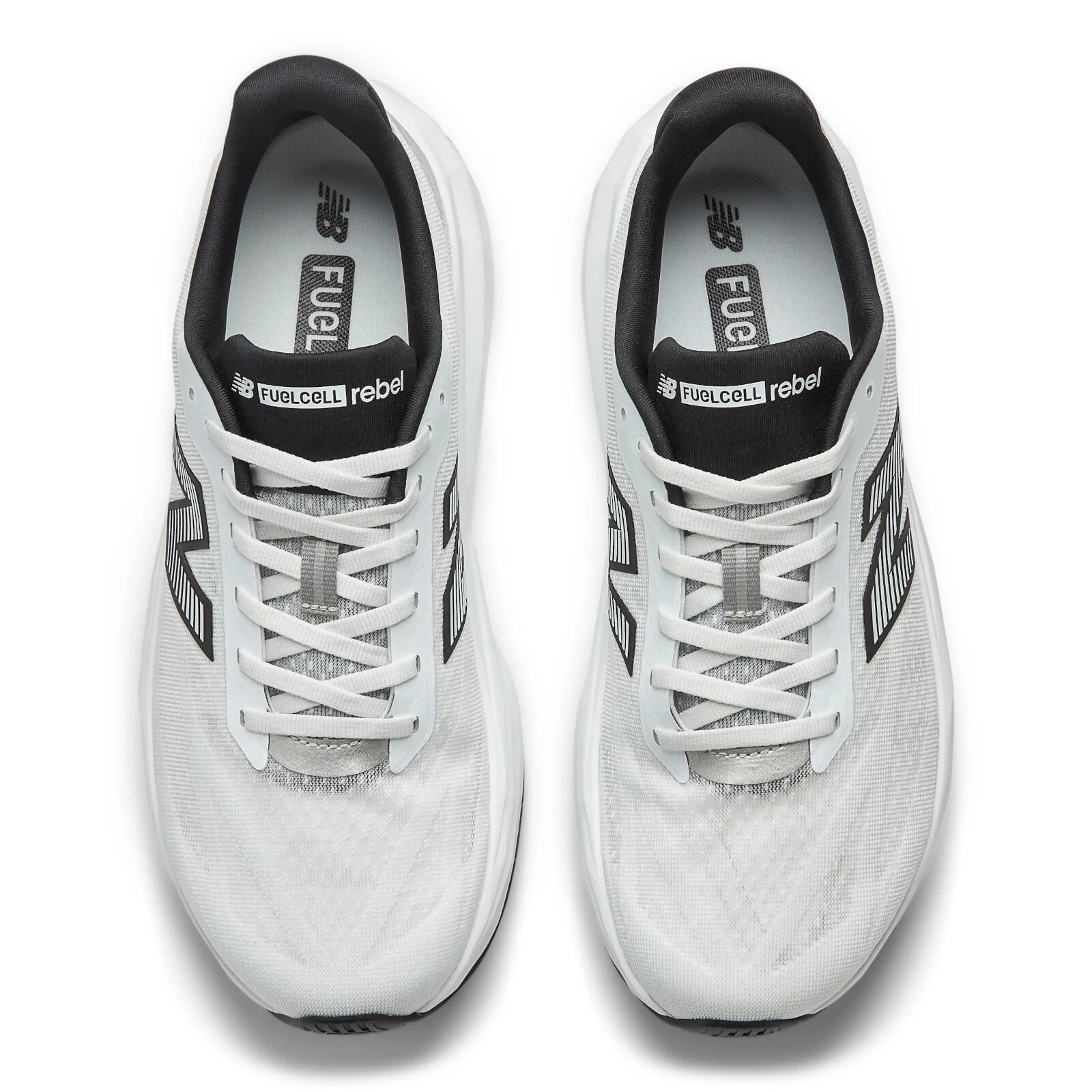 New Balance FuelCell Rebel v5 Men's Running Shoes - White/Black - Image 5