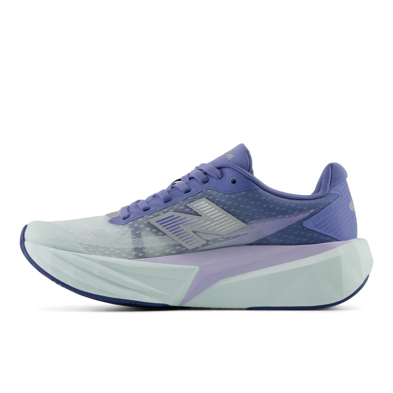 New Balance FuelCell Rebel v5 Women's Running Shoes - Fairweather Blue/Glint Blue - Image 3