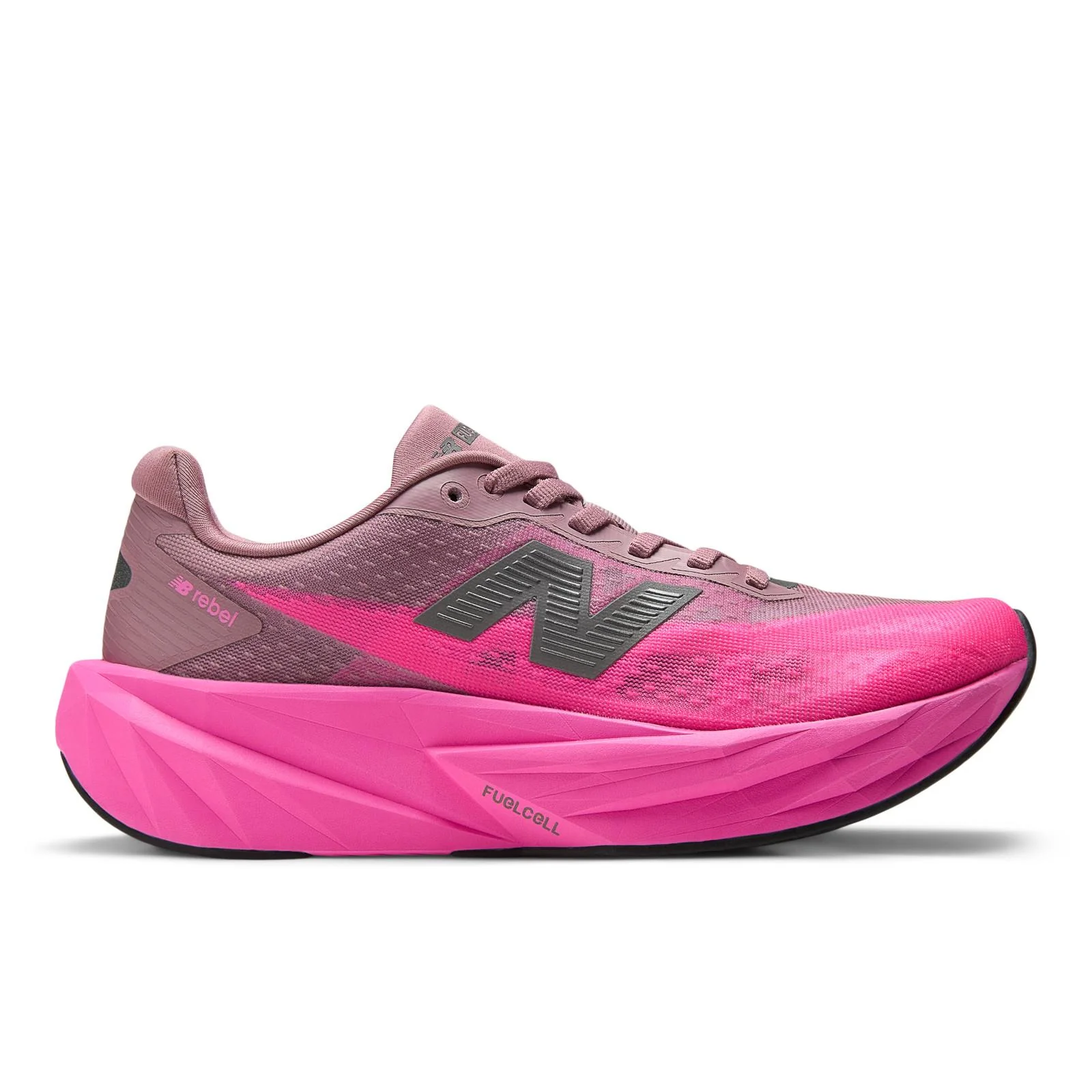 New Balance FuelCell Rebel v5 Women's Running Shoes - Pink Heat/Rosewood