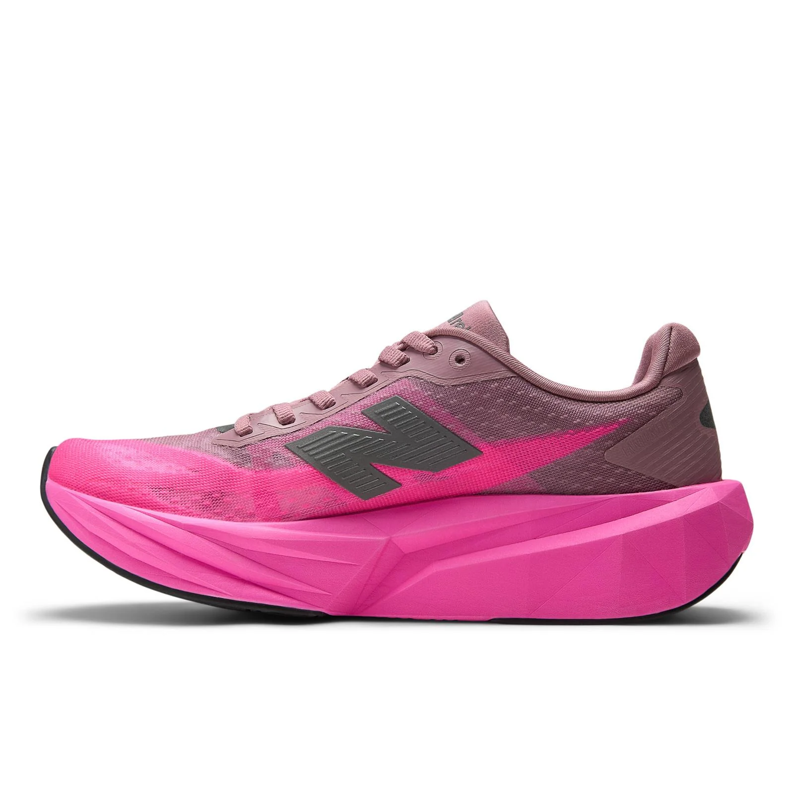 New Balance FuelCell Rebel v5 Women's Running Shoes - Pink Heat/Rosewood - Image 5
