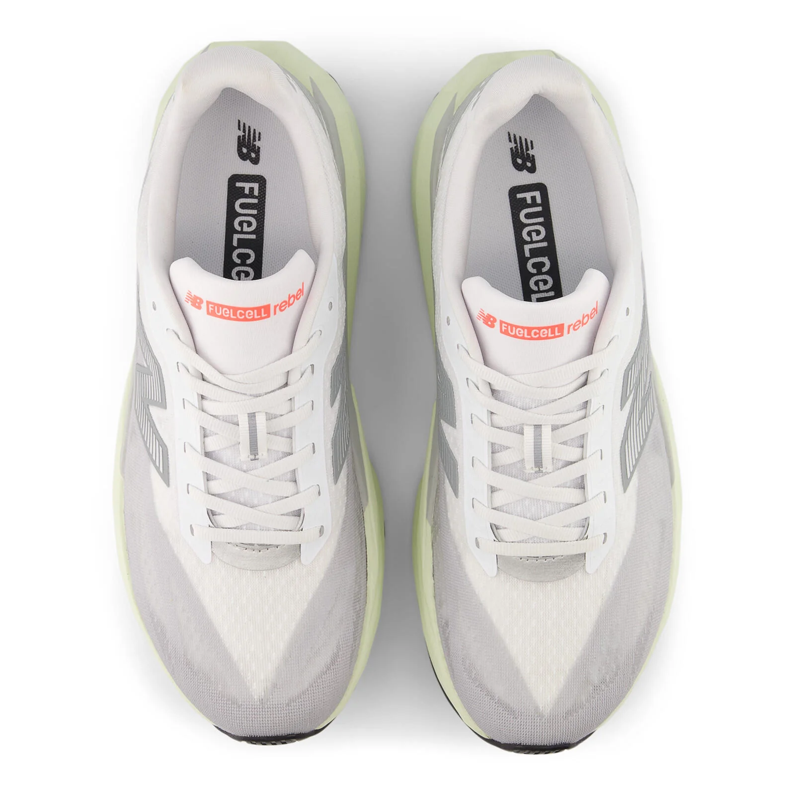 New Balance FuelCell Rebel v5 Women's Running Shoes - Raincloud/White - Image 4