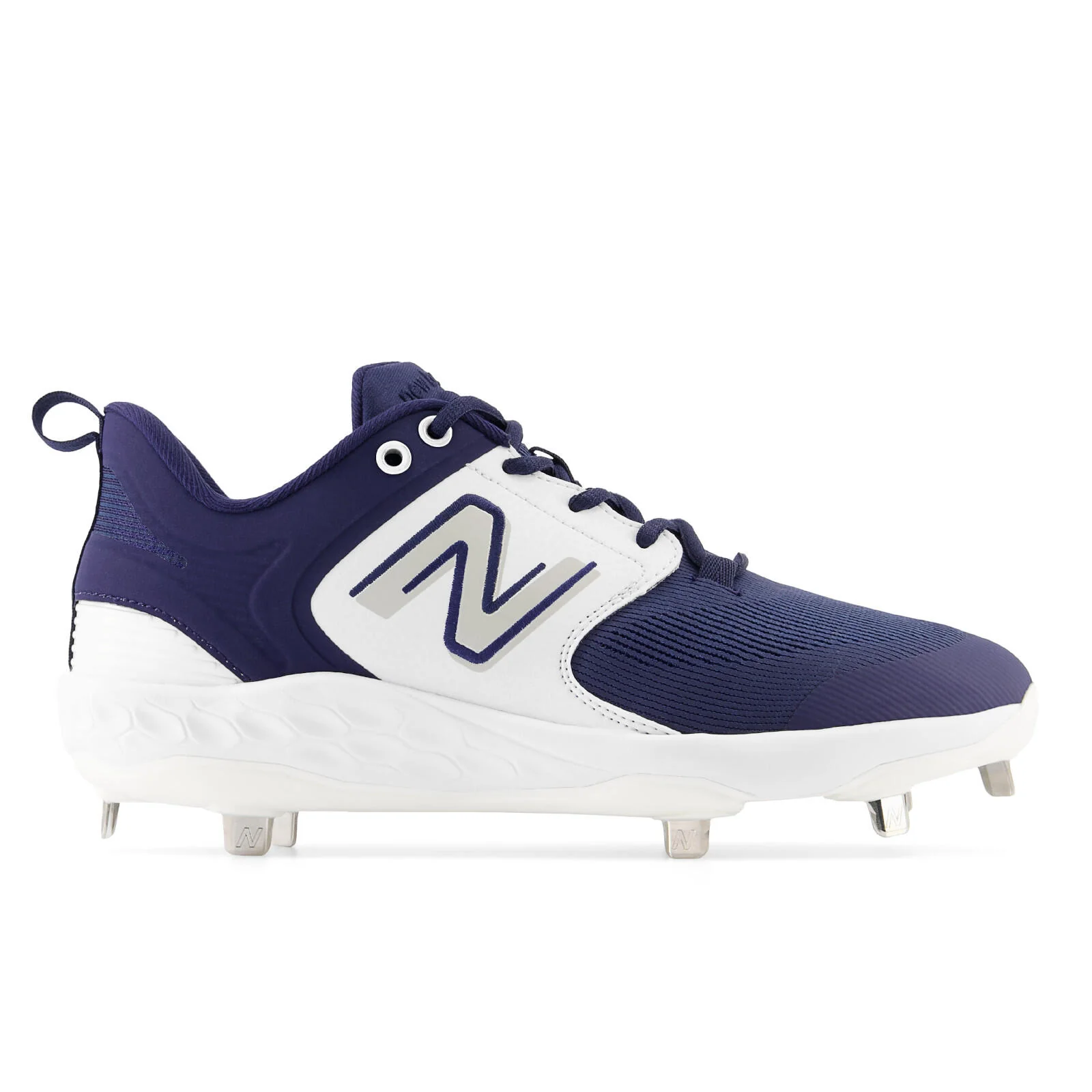 New Balance Fresh Foam X 3000 V6 Mens Metal Baseball Cleats - Navy (TN) - Image 2