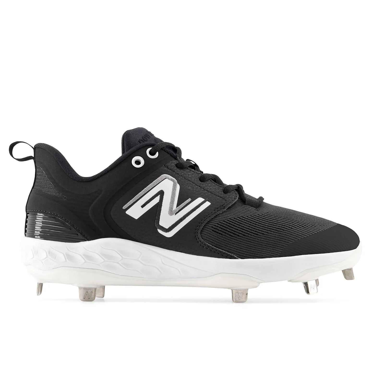 New Balance Fresh Foam X 3000 V6 Mens Metal Baseball Cleats - Navy (TN) - Image 3