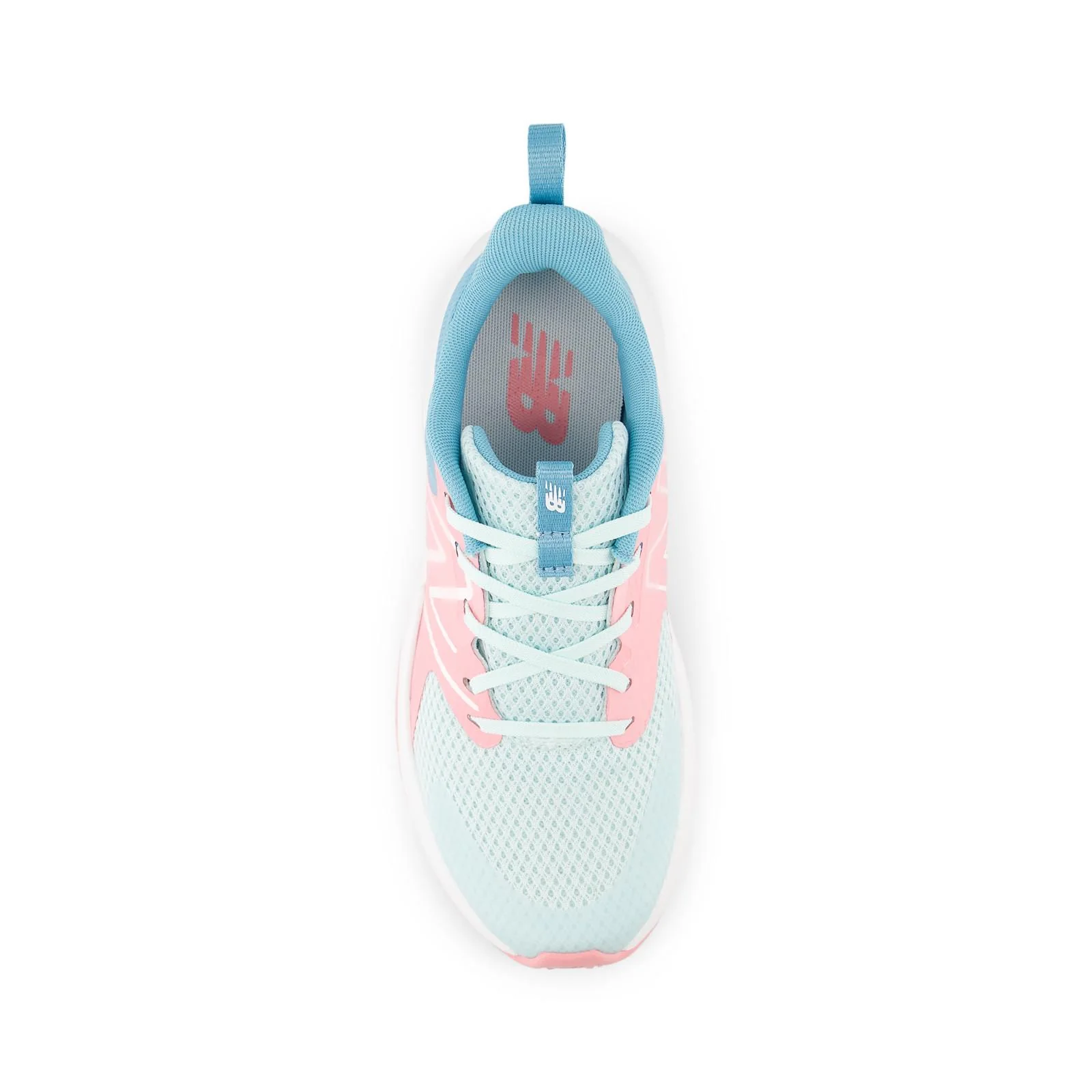 New Balance Rave Run V2 Youth Running Shoes - Glint Blue/Double Bubble - Image 5