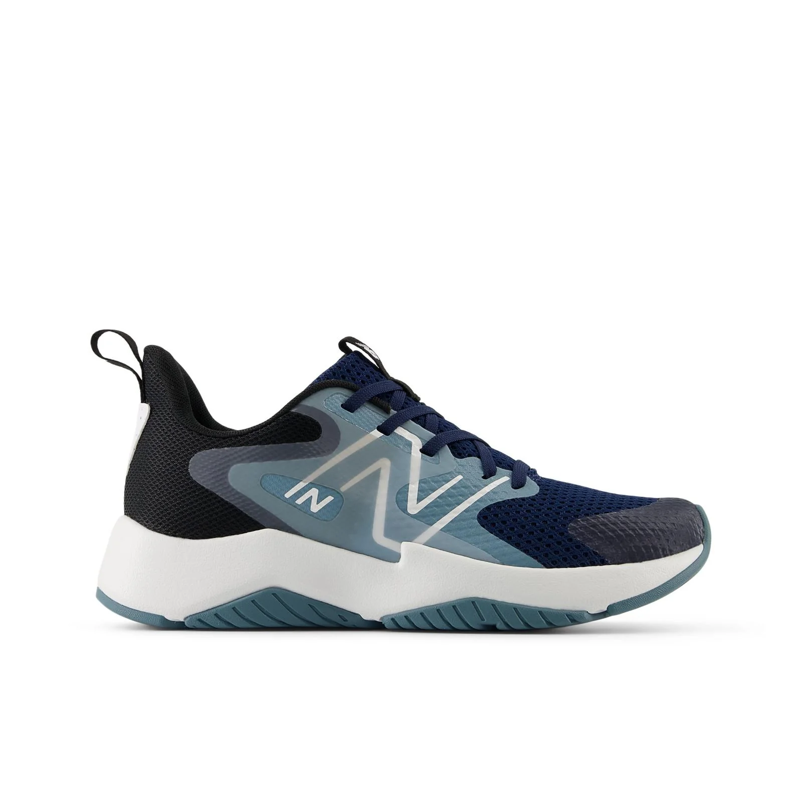 New Balance Rave Run V2 Youth Running Shoes - NB Navy/Salt Water