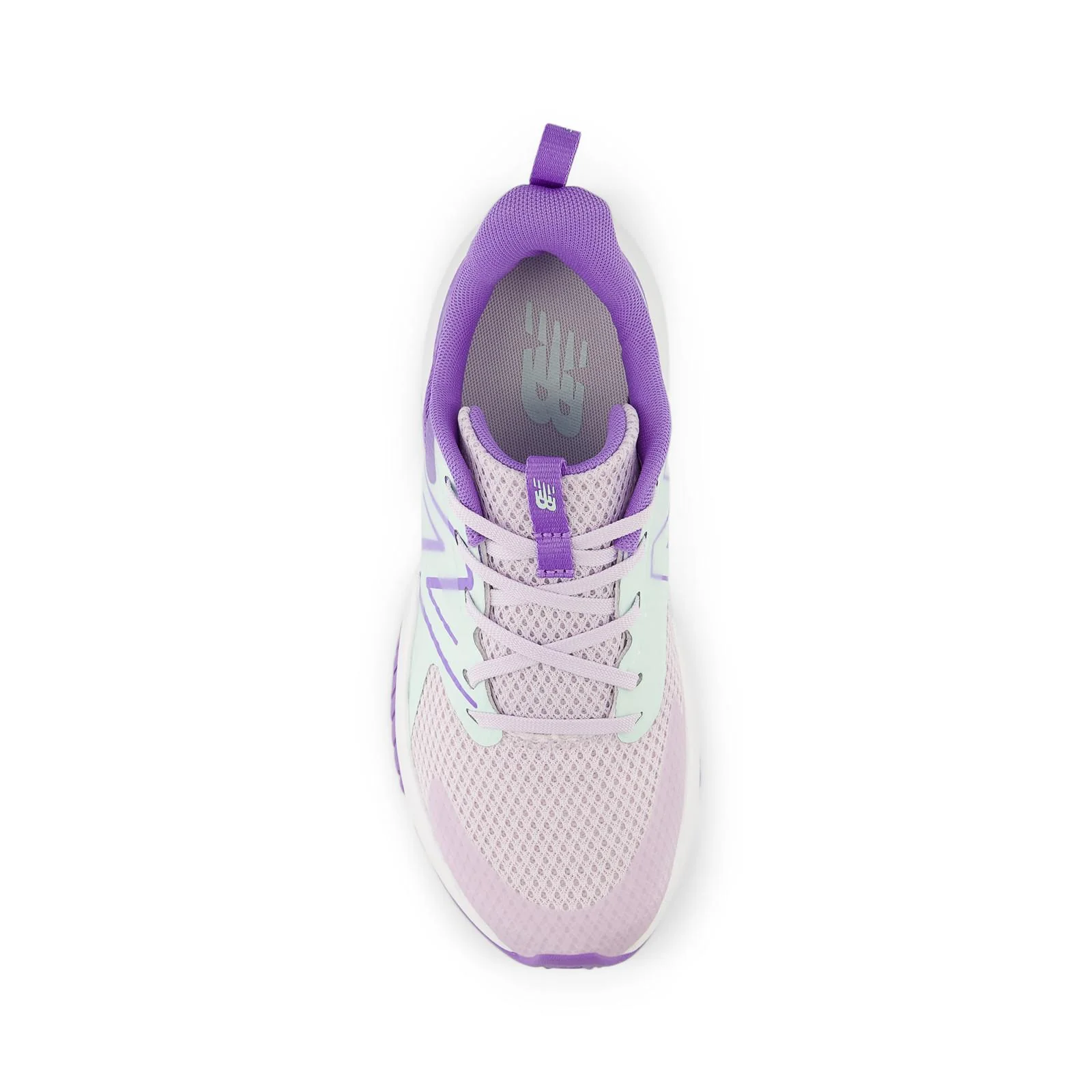 New Balance Rave Run V2 Youth Running Shoes - Taro/Cosmic Jade - Image 5