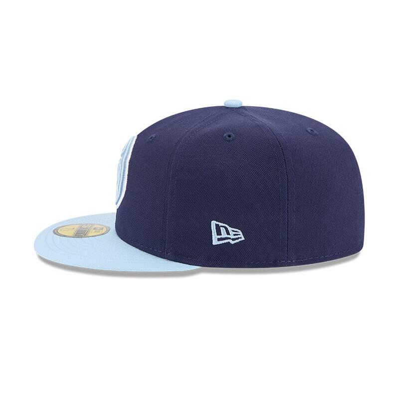 New Era 59FIFTY Edmonton Oilers 2-Tone Hat - Navy - Image 5