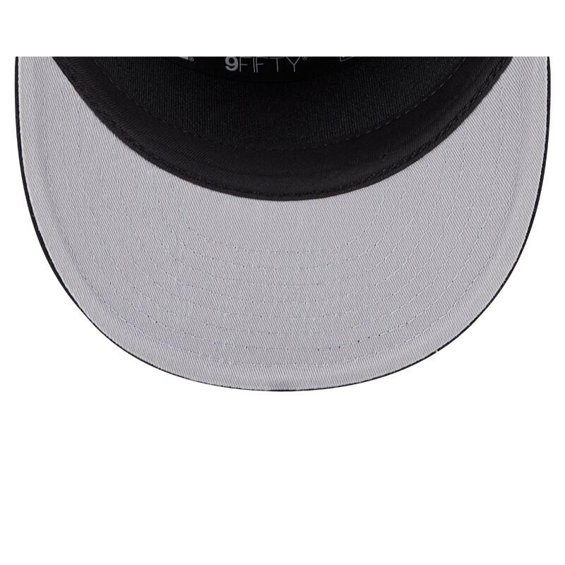 New Era 9FIFTY Split Panel Edmonton Oilers Hat - Black - Image 5