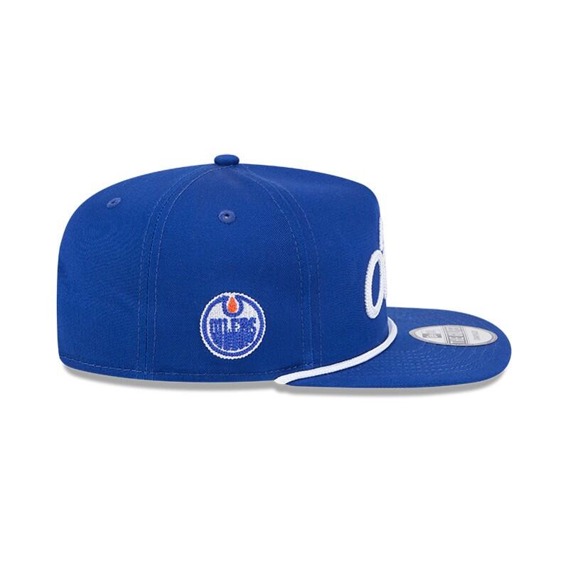 New Era Script Golfer Edmonton Oilers Hat - Image 5
