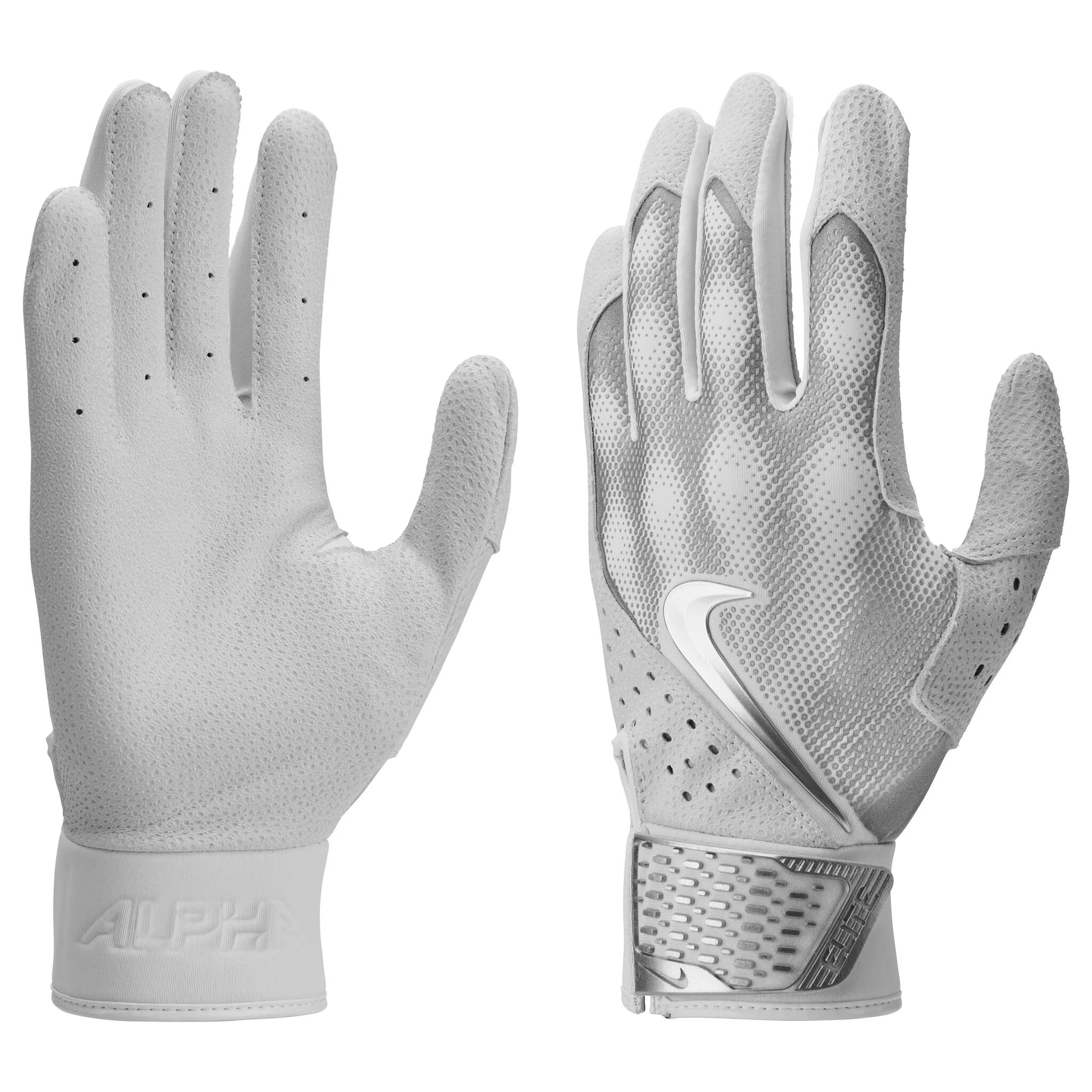Nike Alpha Elite Baseball Batting Gloves - Image 2