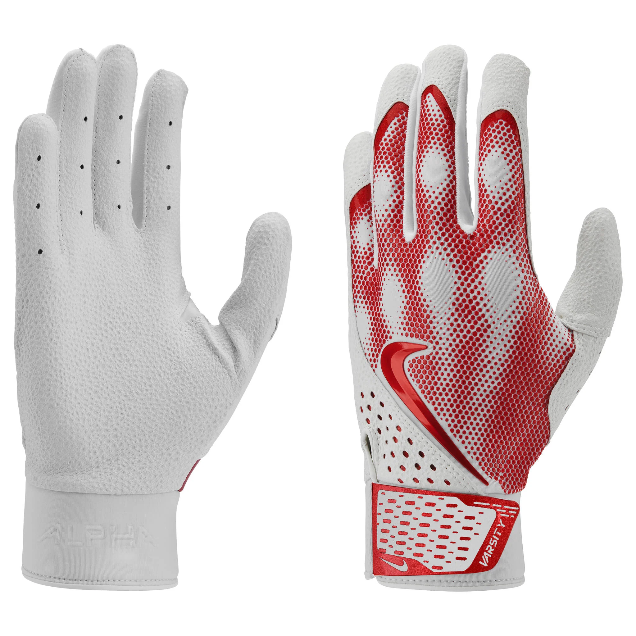 Nike Alpha Varsity Baseball Batting Gloves - Image 3