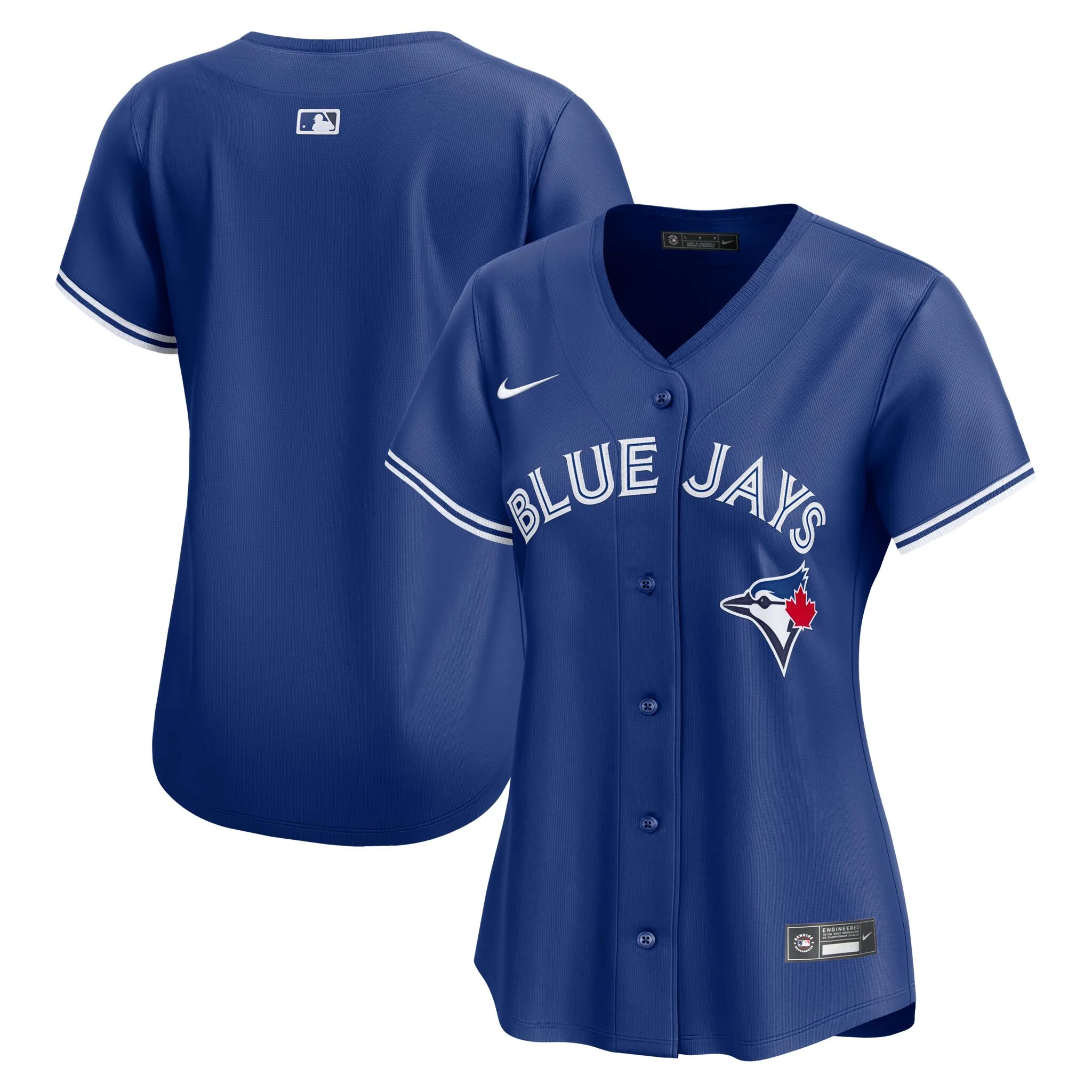 Nike Toronto Blue Jays Women's Button Front Jersey - Image 6