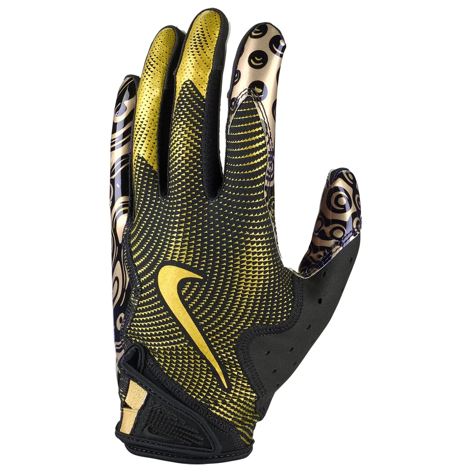 Nike Vapor Jet 8.0 Football Gloves - Metallic
