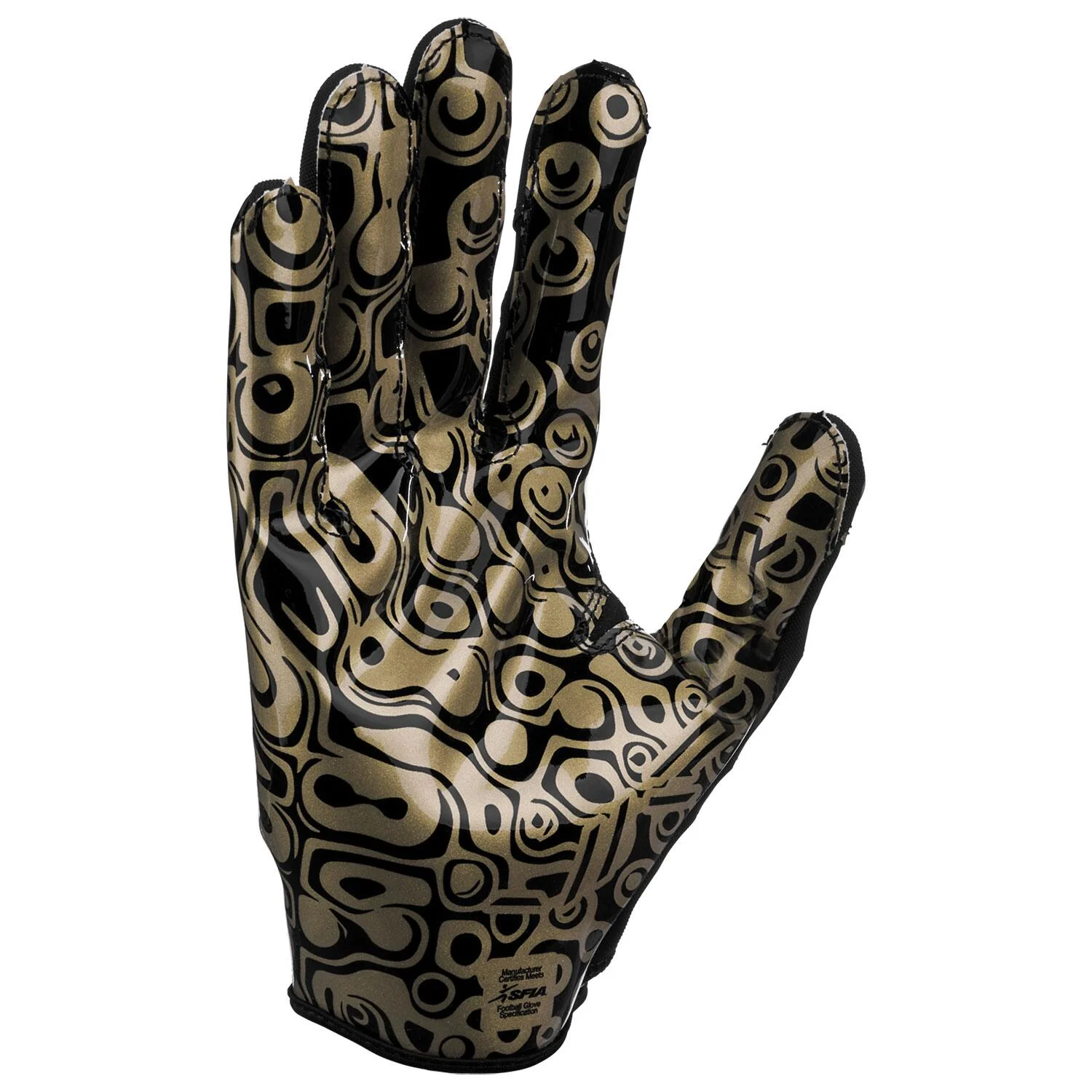 Nike Vapor Jet 8.0 Football Gloves - Metallic - Image 2