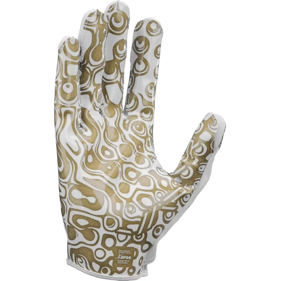 Nike Vapor Jet 8.0 Football Gloves - Metallic - Image 5