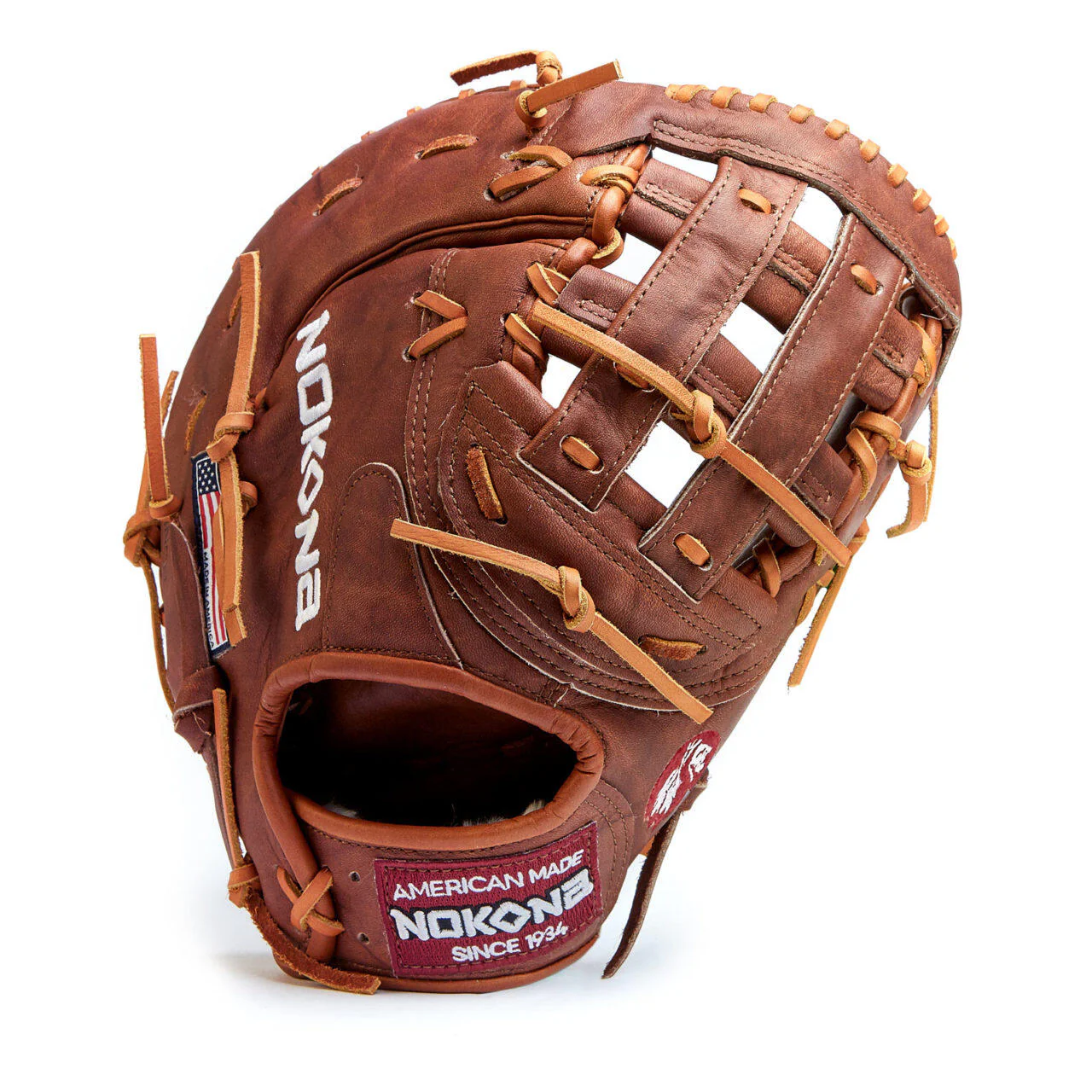 Nokona Walnut W-N70 H-Web First Base Mitt - 13"