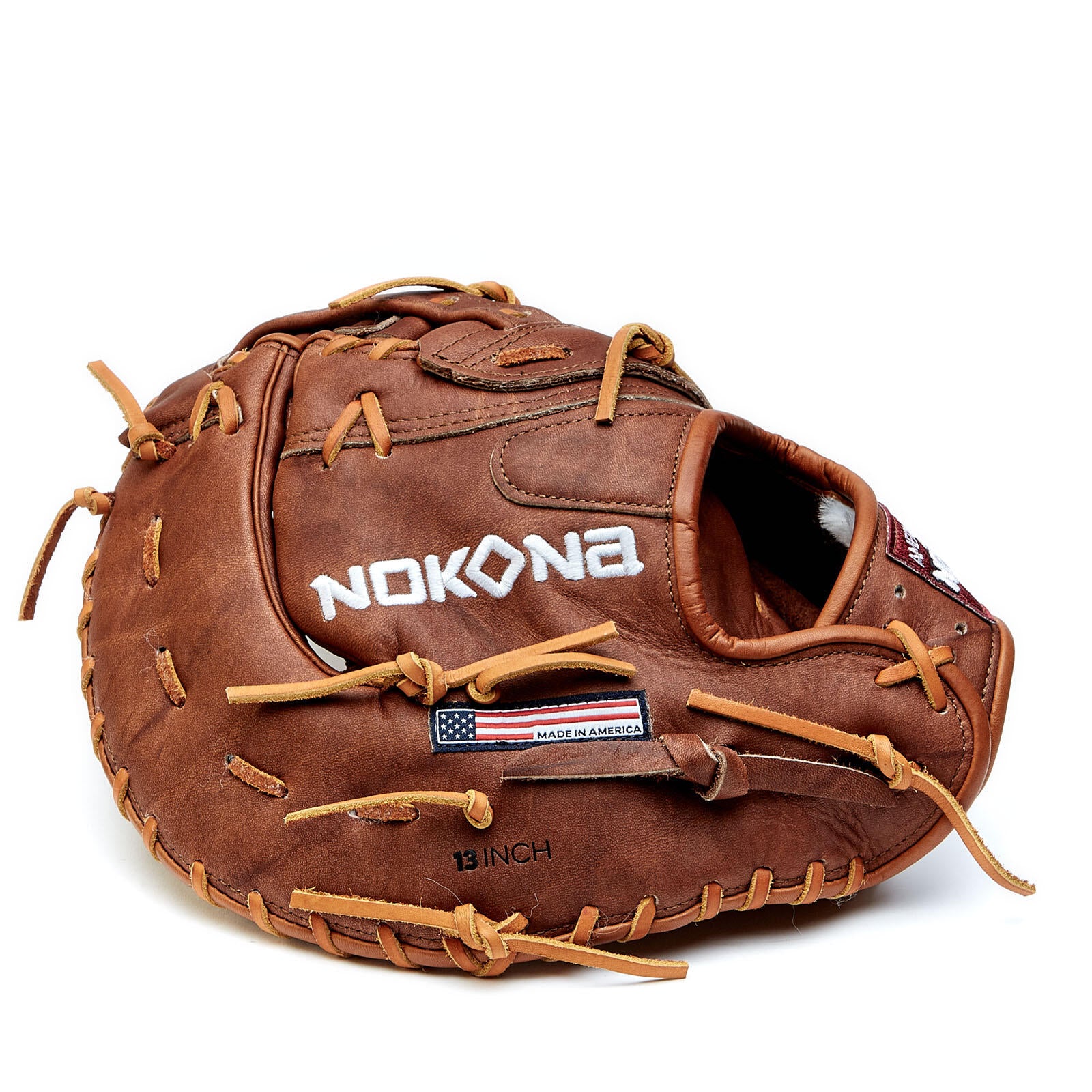 Nokona Walnut W-N70 H-Web First Base Mitt - 13" - Image 3