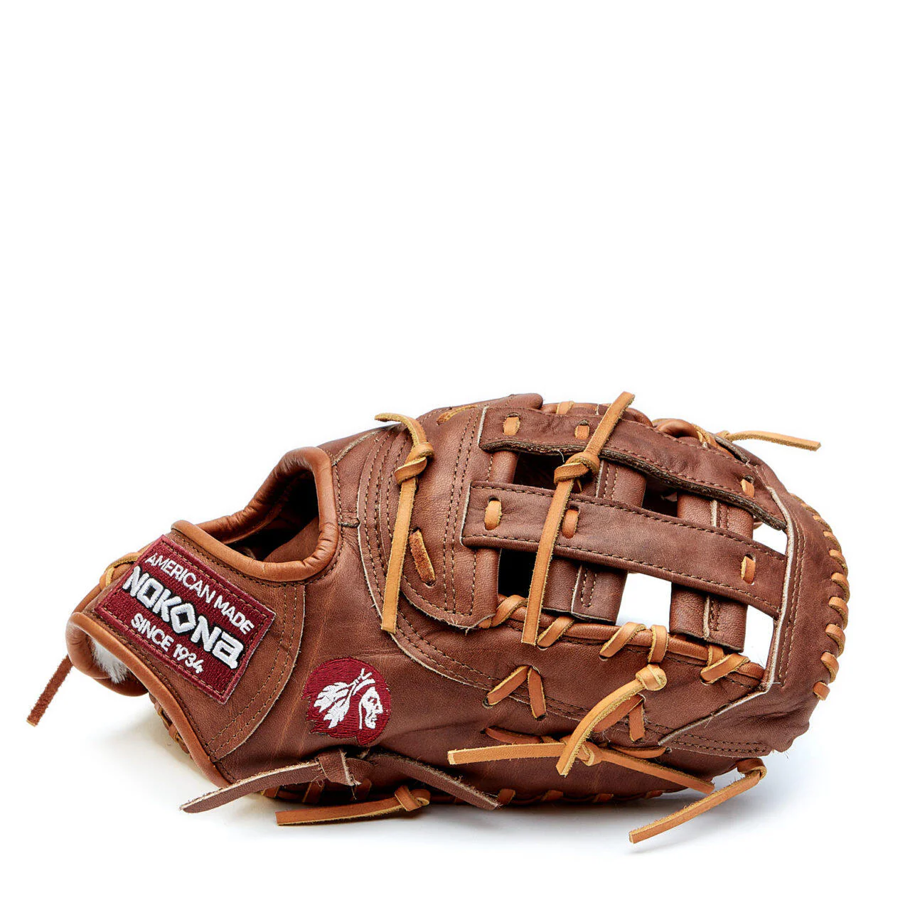 Nokona Walnut W-N70 H-Web First Base Mitt - 13" - Image 4