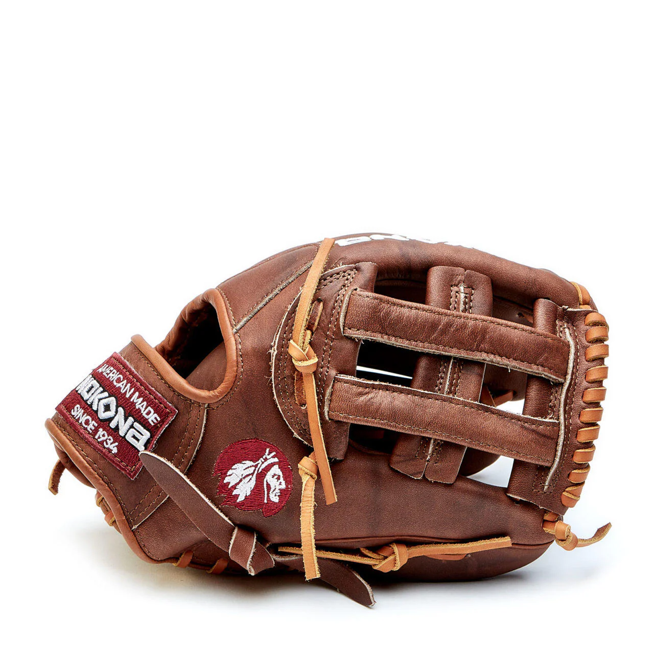 Nokona Walnut W-1175 H-Web Infield Baseball Glove - 11.75" - Image 3