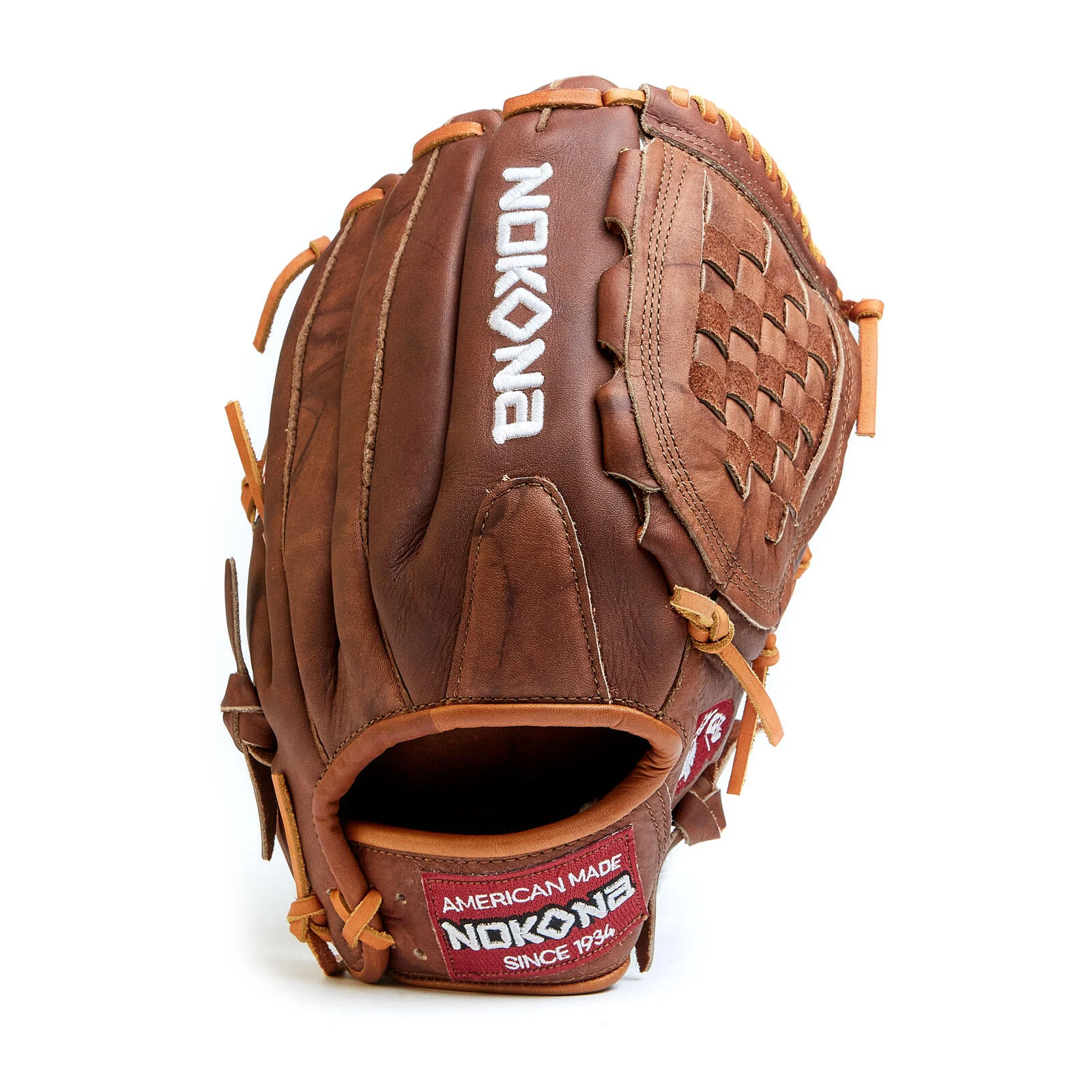 Nokona Walnut W-1300 Closed Web Outfield Baseball Glove - 13"