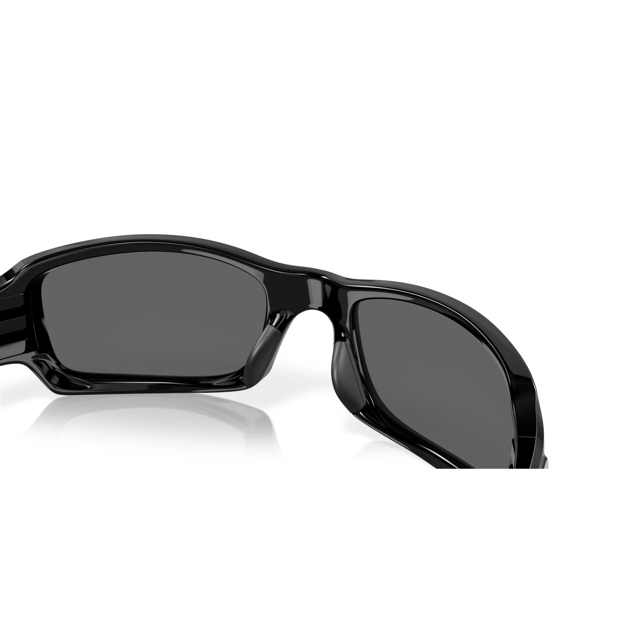 Oakley Fives Squared Black Lens Sunglasses - Polished Black - Image 7