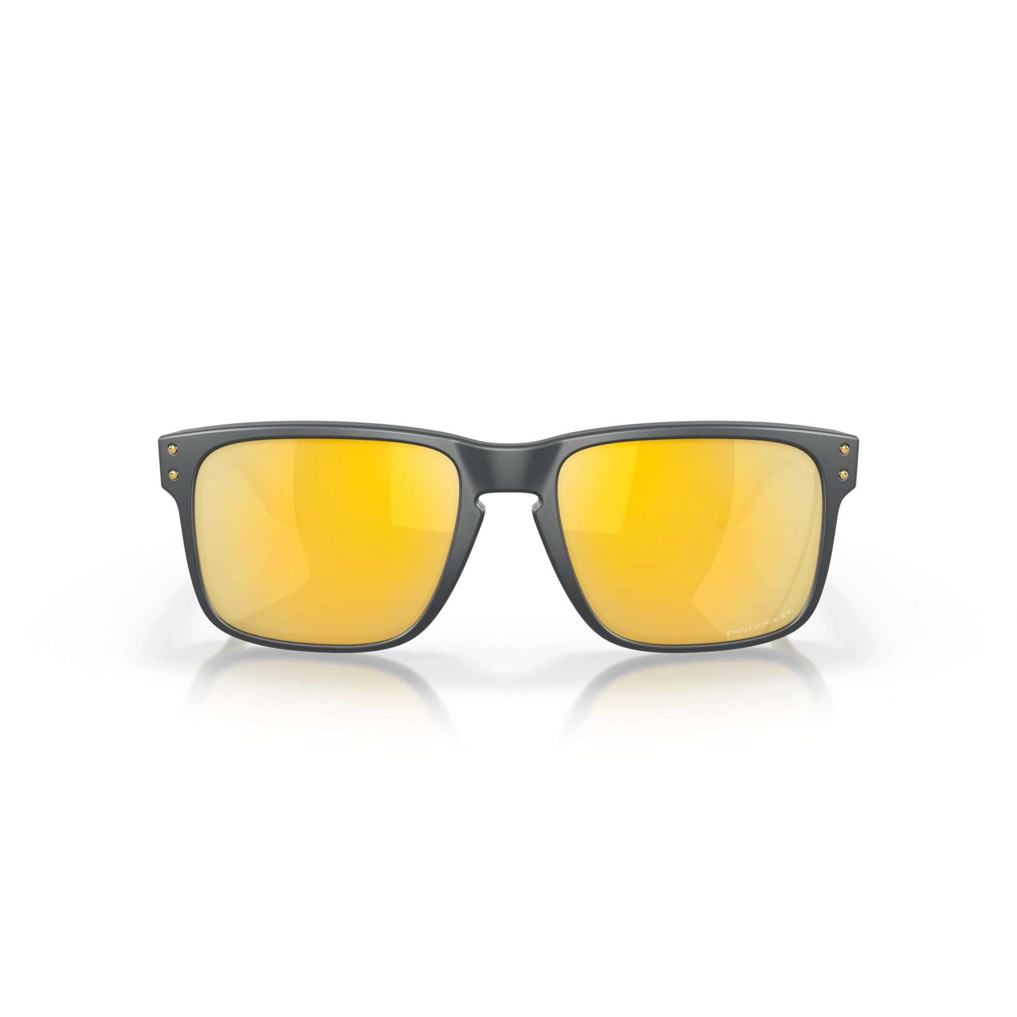 Oakley Holbrook XL 24K Polar Lens Sunglasses - Matte Black - Image 2