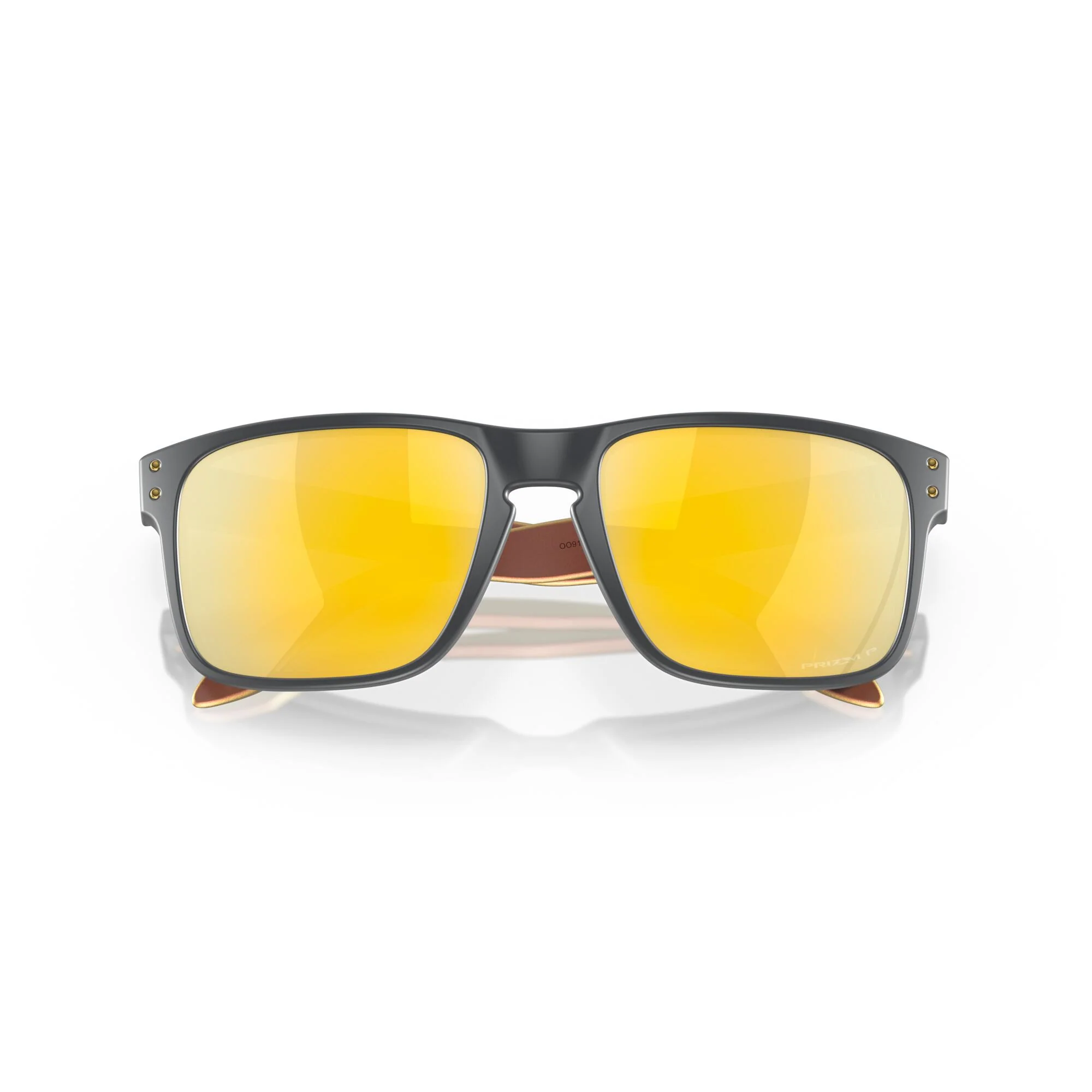 Oakley Holbrook XL 24K Polar Lens Sunglasses - Matte Black - Image 5