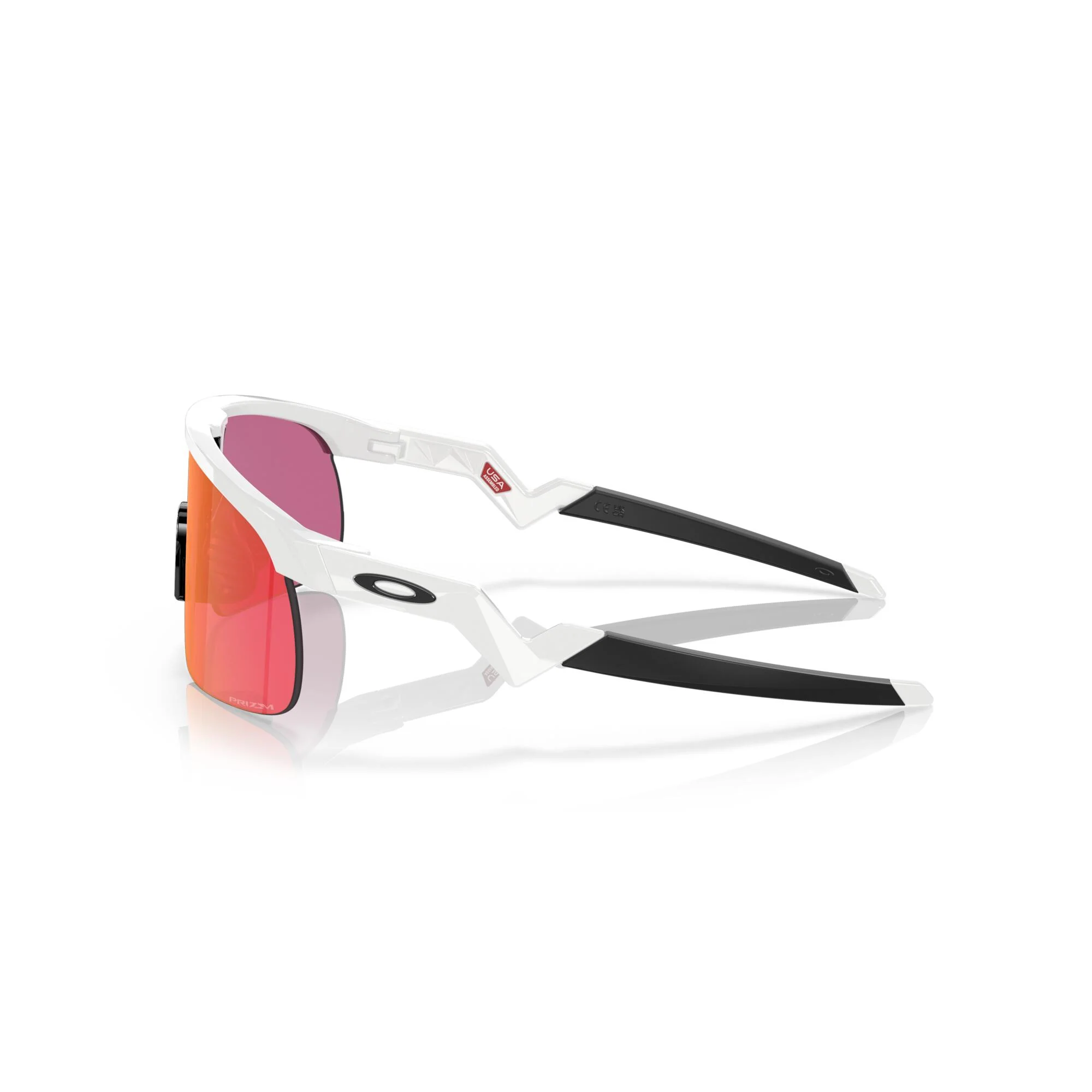 Oakley Resistor Prizm Field Lens Sunglasses - Polished White - Image 3