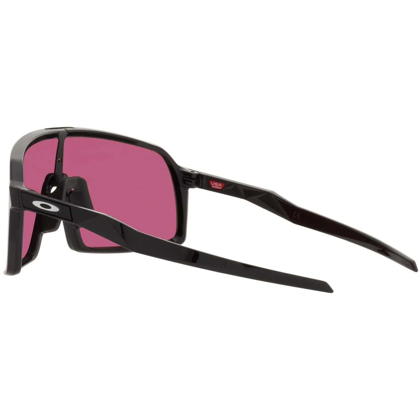 Oakley Sutro Field Lens Sunglasses - Polished Black - Image 9