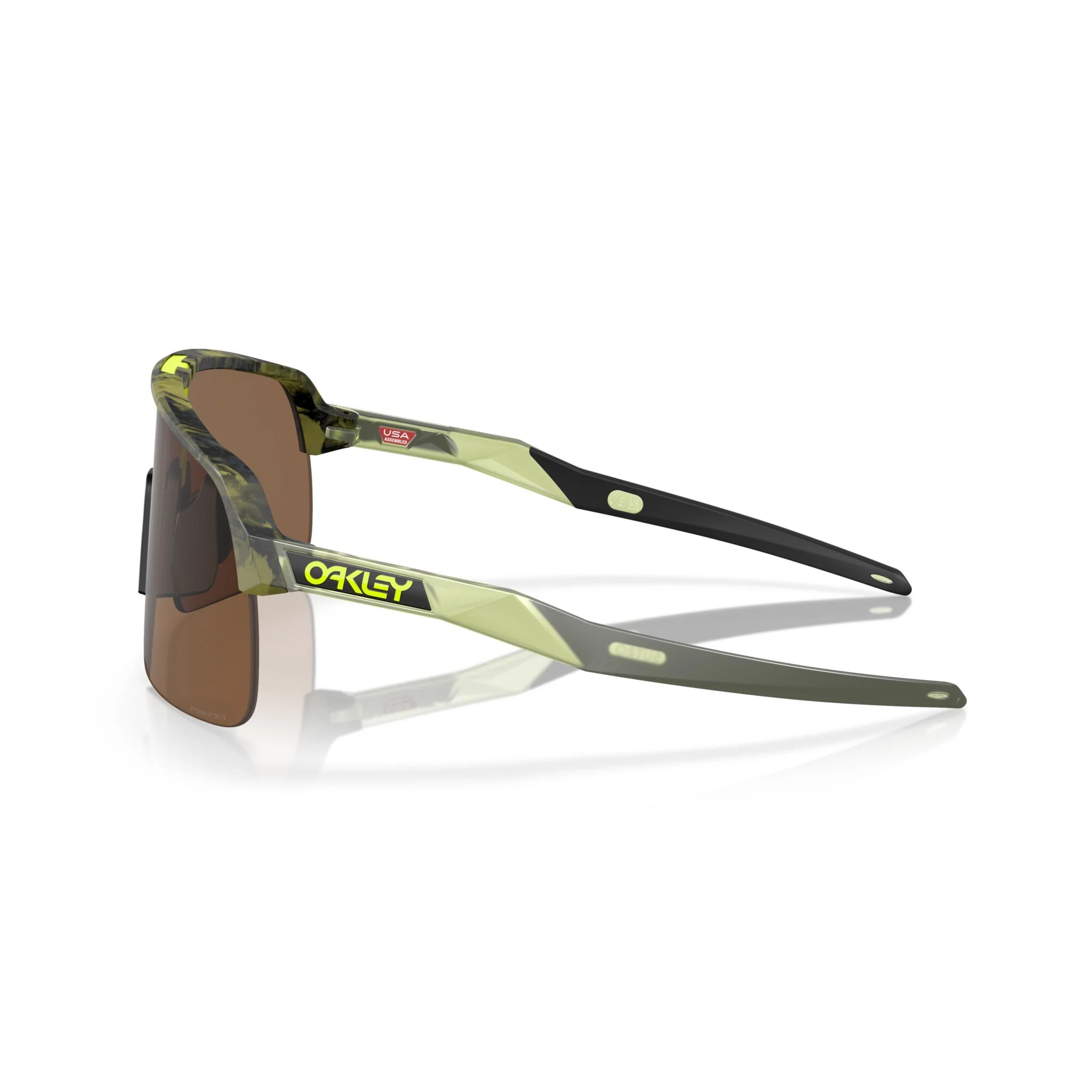 Oakley Sutro Lite Bronze Lens Sunglasses - Matte Trans Fern Swirl - Image 3